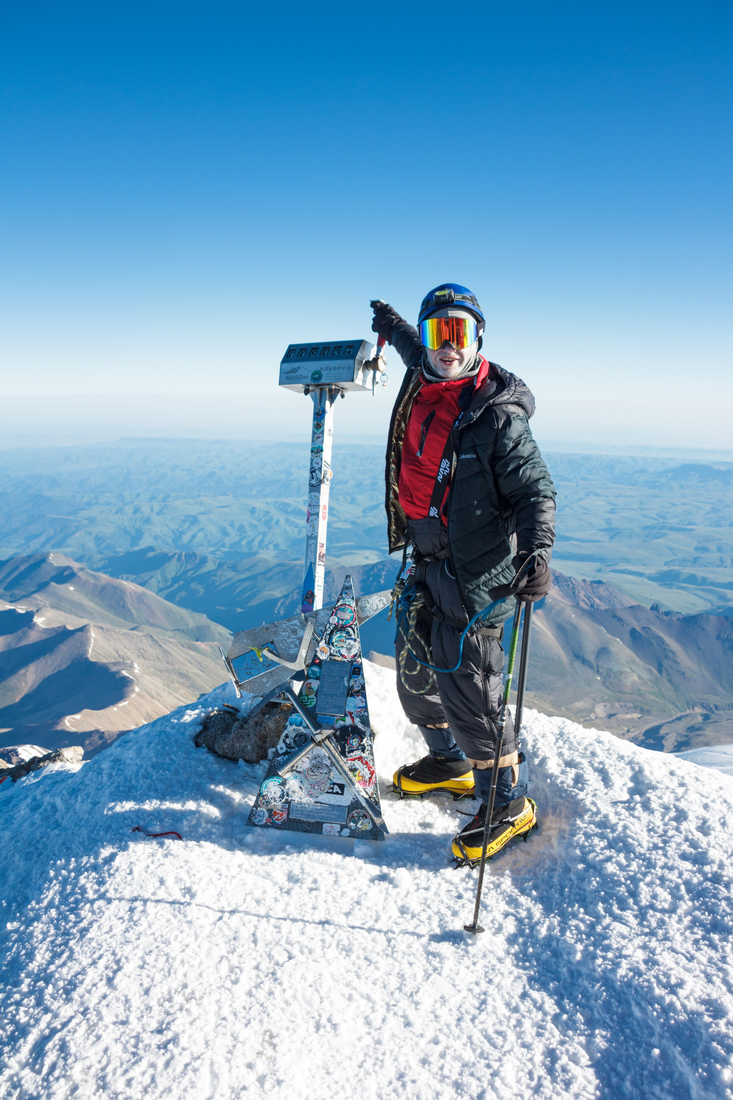 Восхождение на Эльбрус (пример съемки). Фотограф Котий Даниил