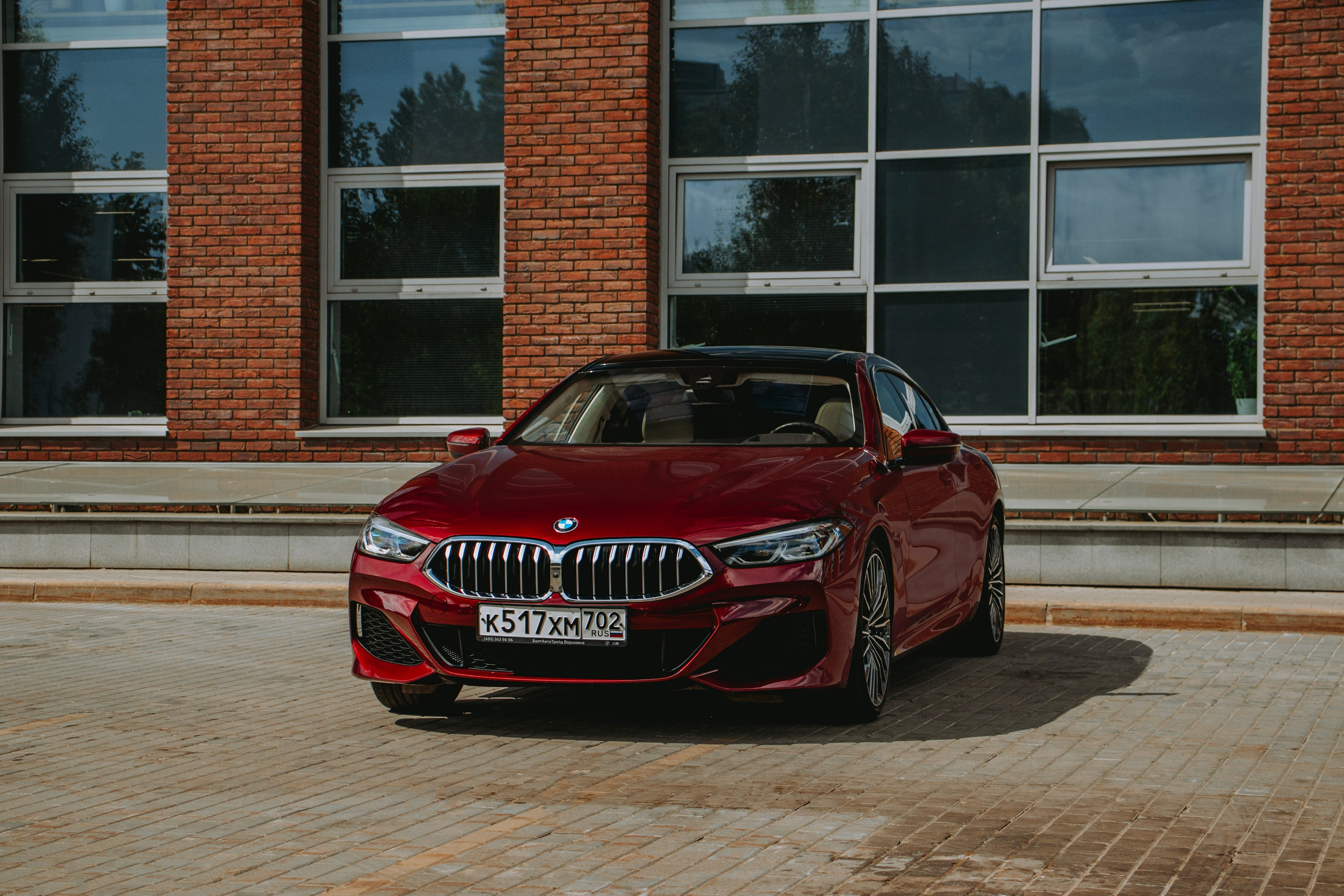 BMW 8 Grand Coupe. Автомобильный фотограф Ногинск Денис Городок