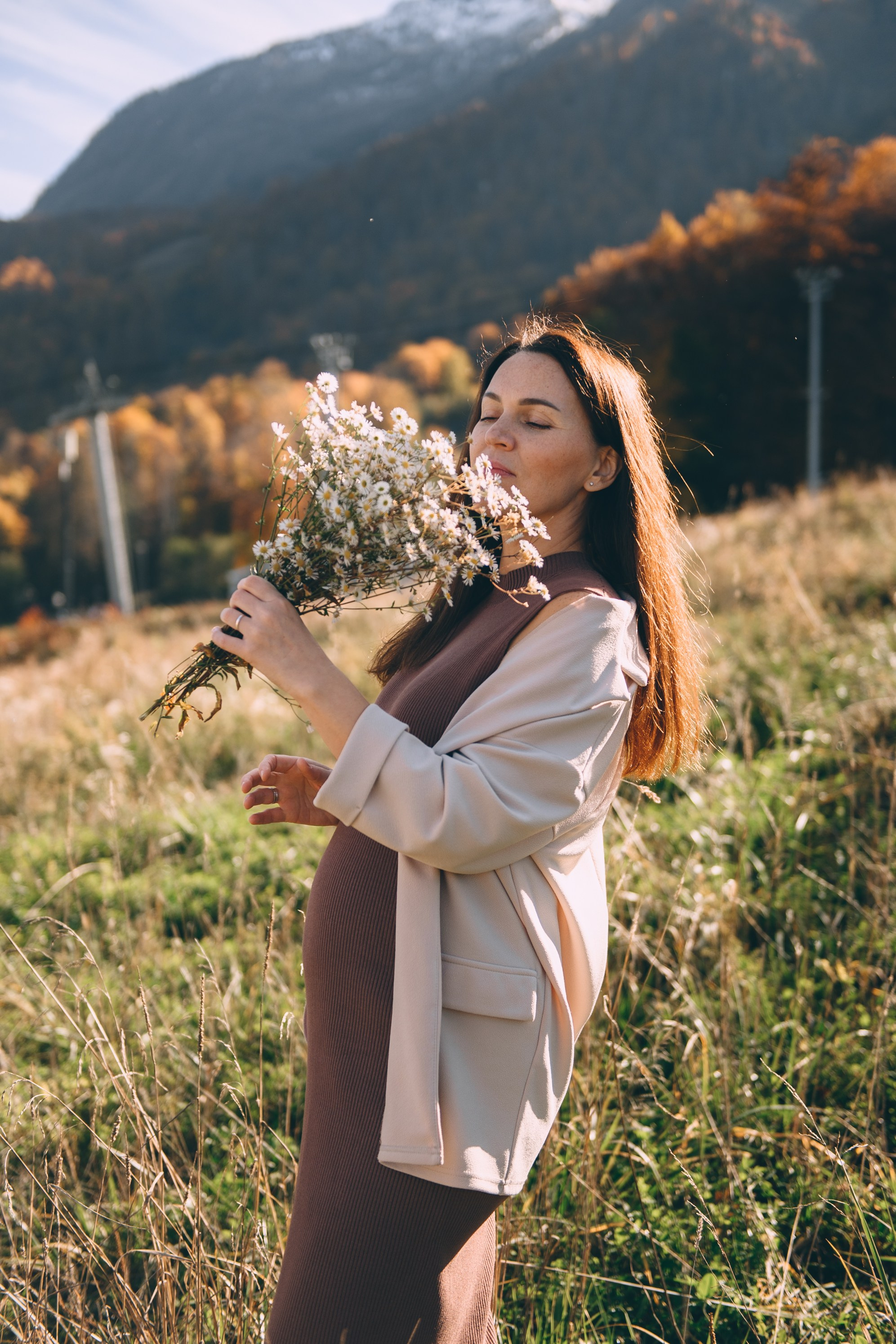 Беременность в горах. Свадебный и семейный фотограф София Невская
