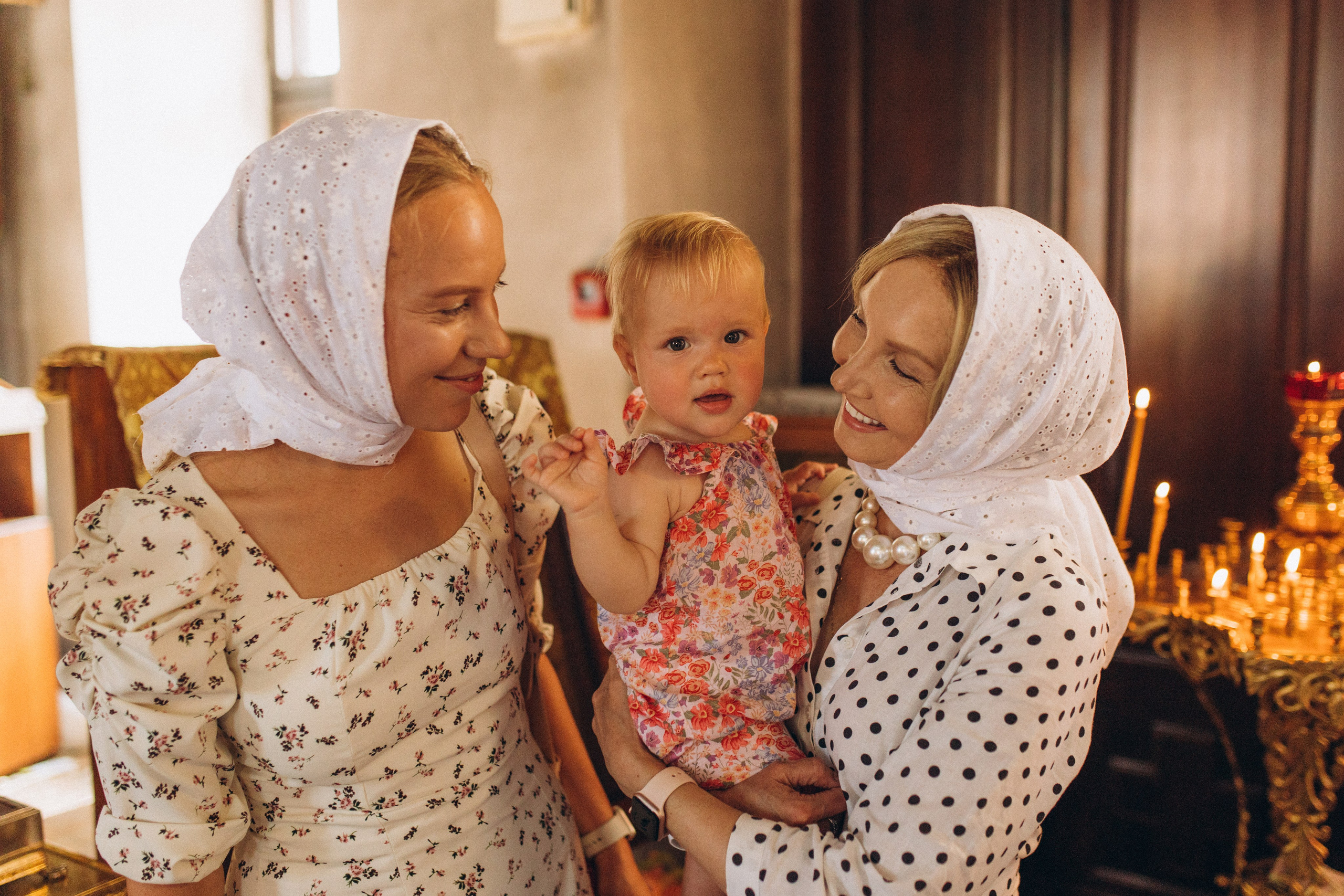 Крещение Марии. Семейный фотограф в Обнинске