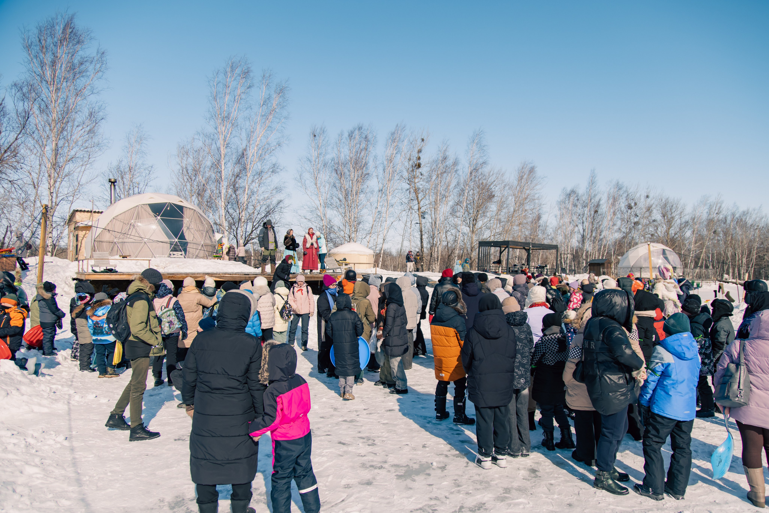 Закрытие масленицы «ДВ Каникулы». МЕДИА-РЕСУРС ХАБАРОВСК / Фотоотчеты / Репортажи / События