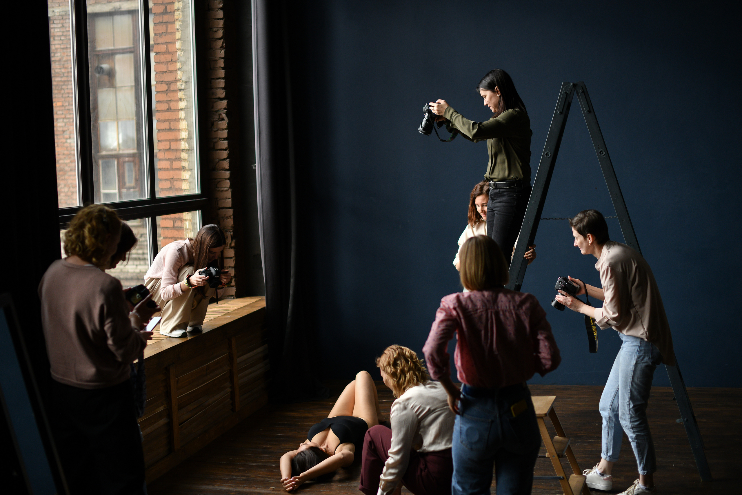 Съемка backstage. Женский фотограф в Москве Наталья Нестерова