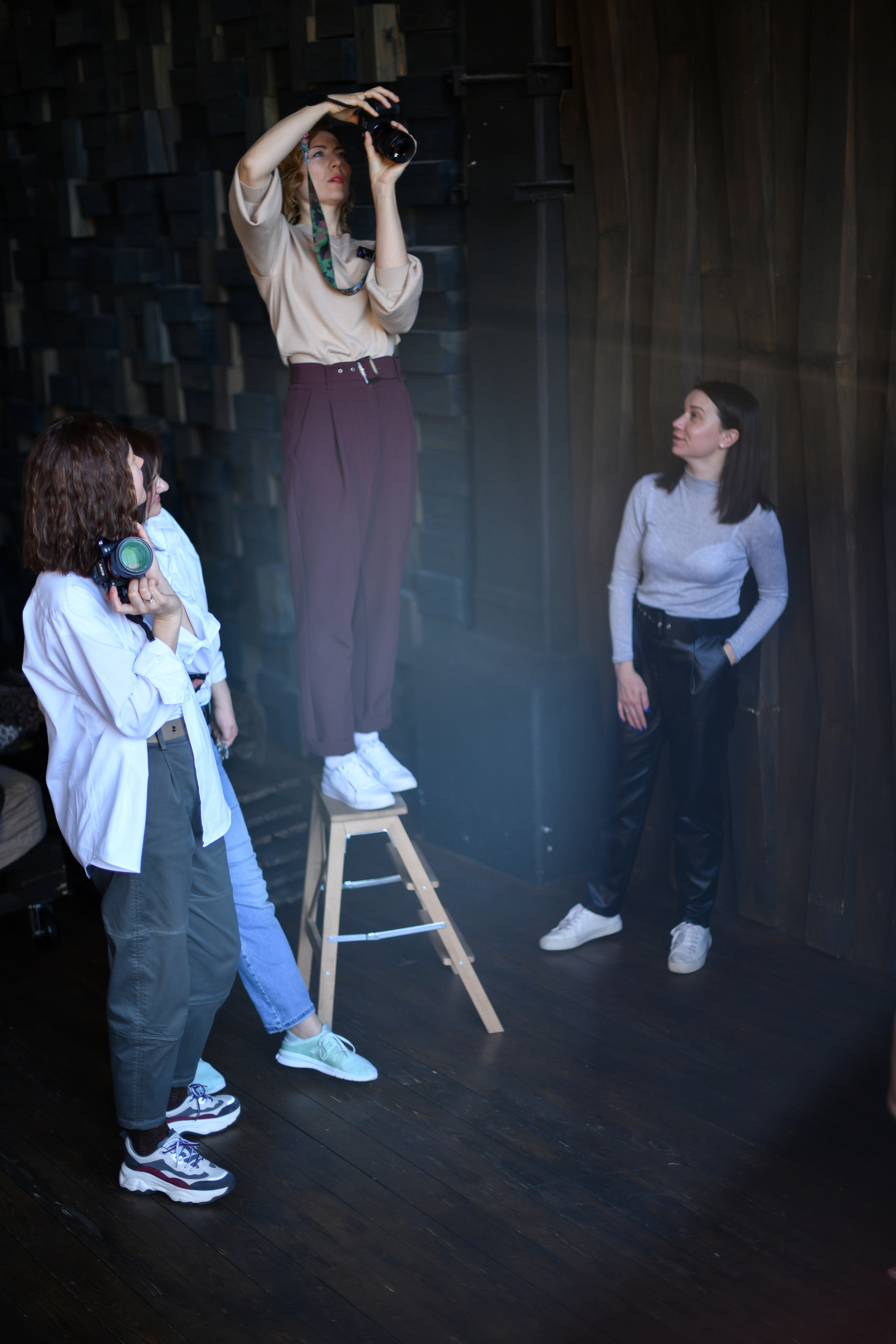 Съемка backstage. Женский фотограф в Москве Наталья Нестерова