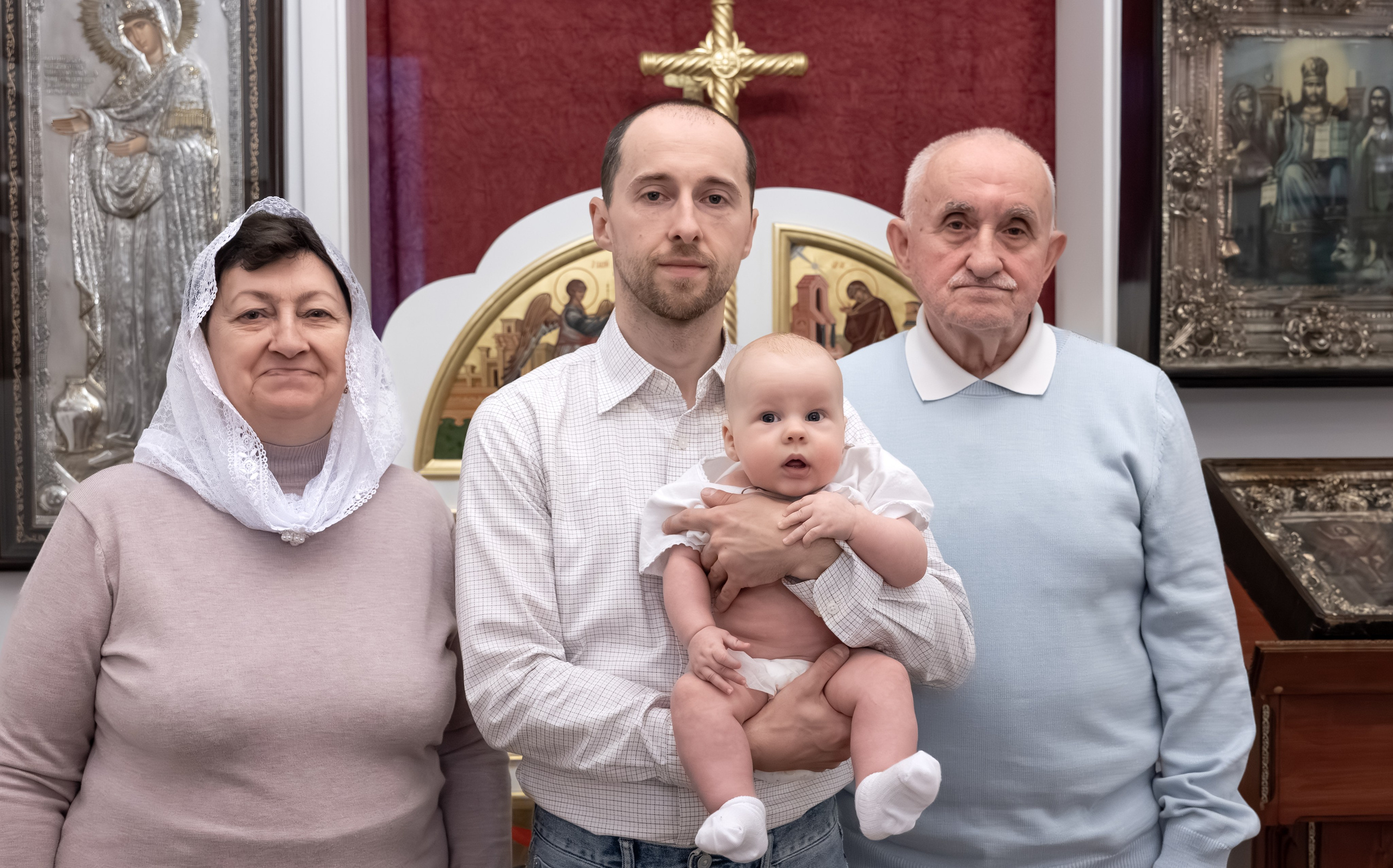 Крещение мл. Максима. Фотограф в Москве