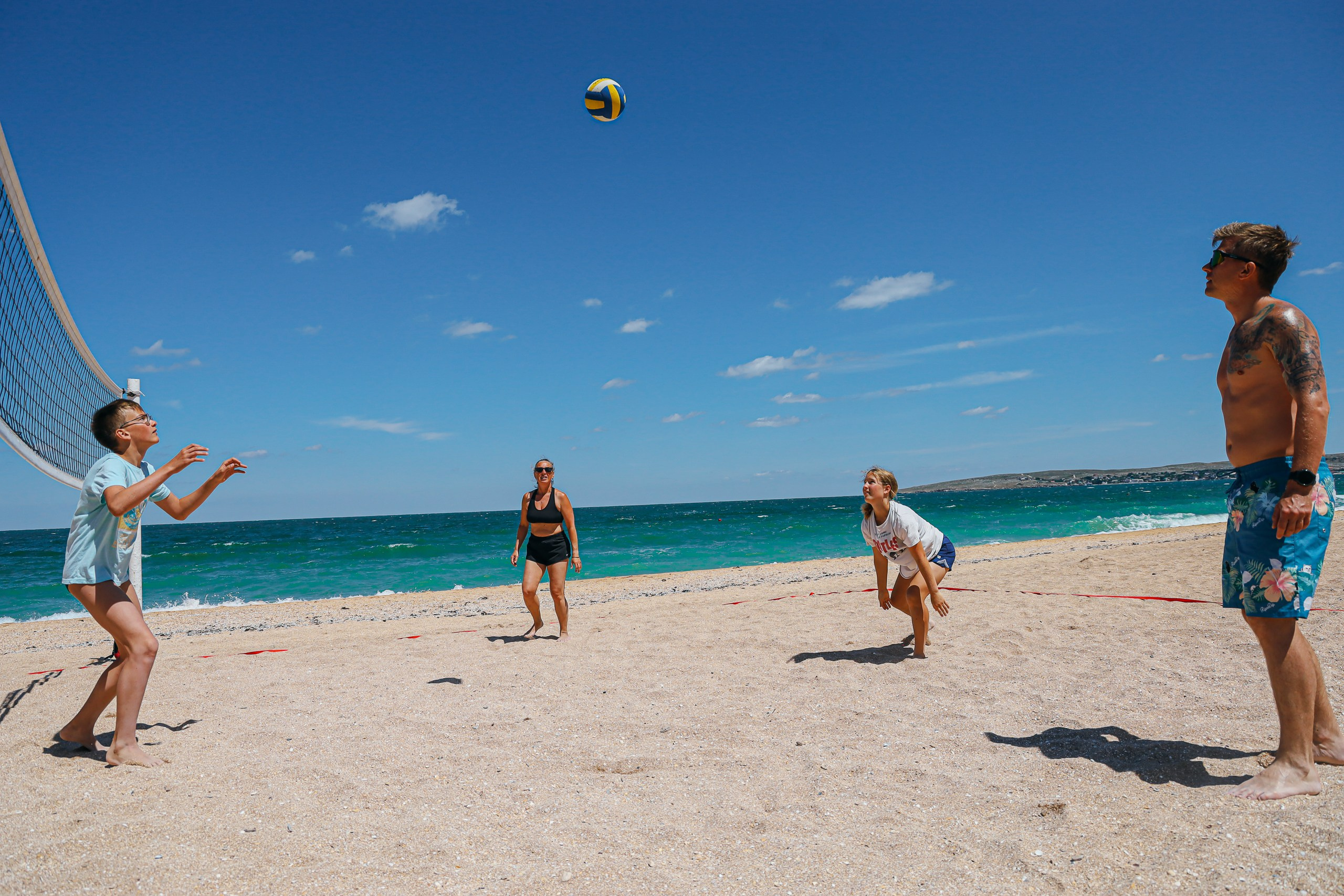 ПЛЯЖНЫЙ ВОЛЕЙБОЛ. Photographer of Krasnodar city Paul Varro