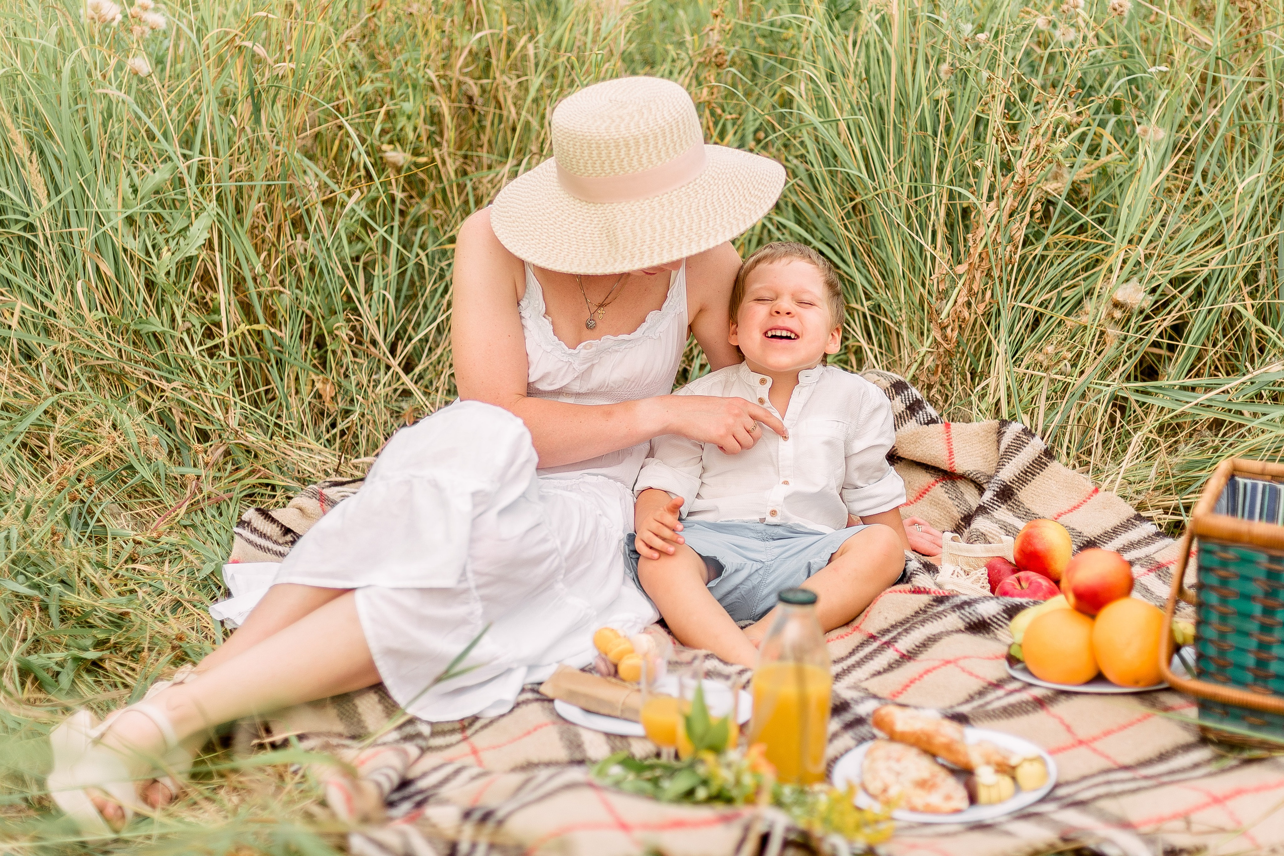 В поле. Фотограф Юлия Попова