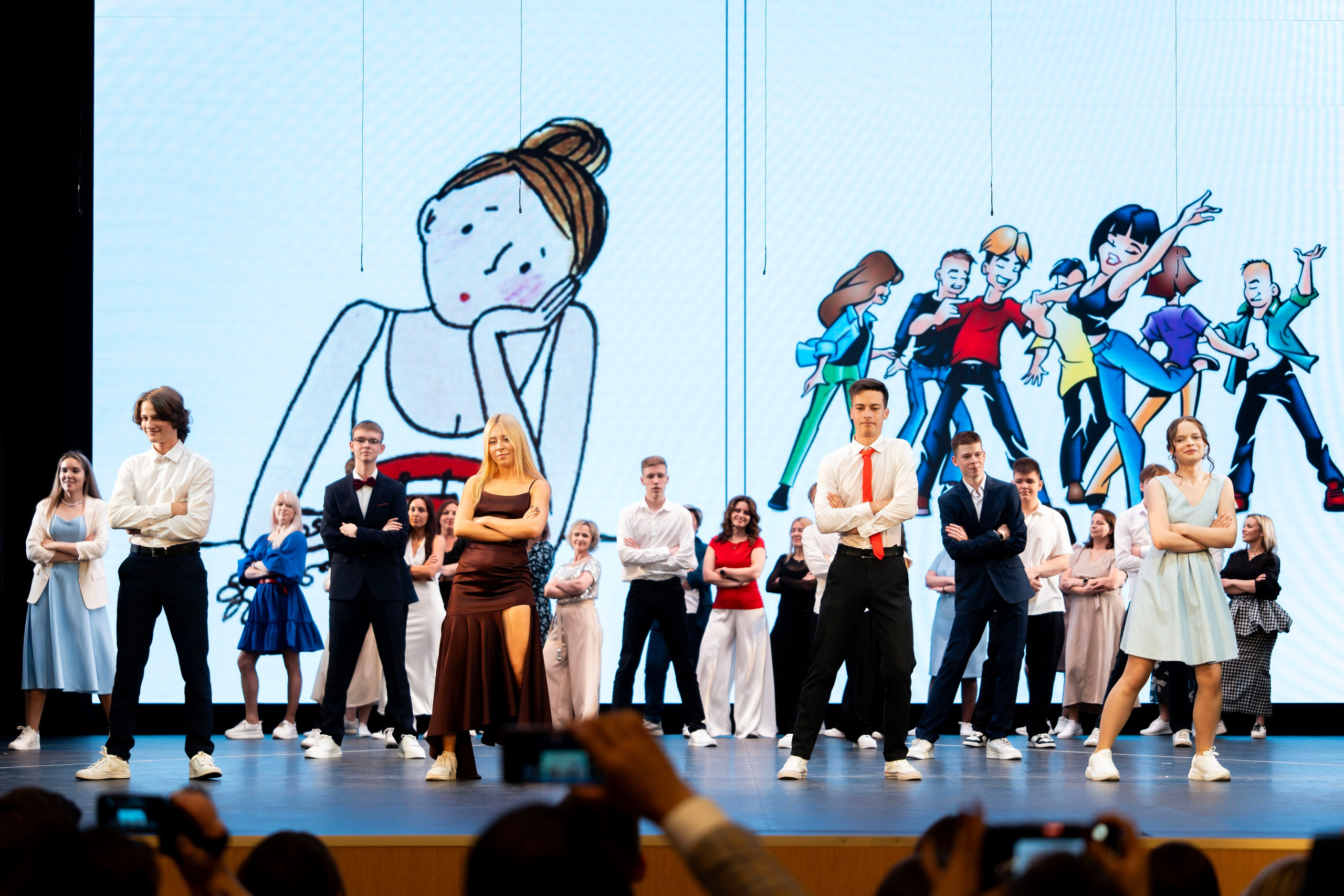 Выдача аттестатов 9 классы. Фотограф Юлия Попова