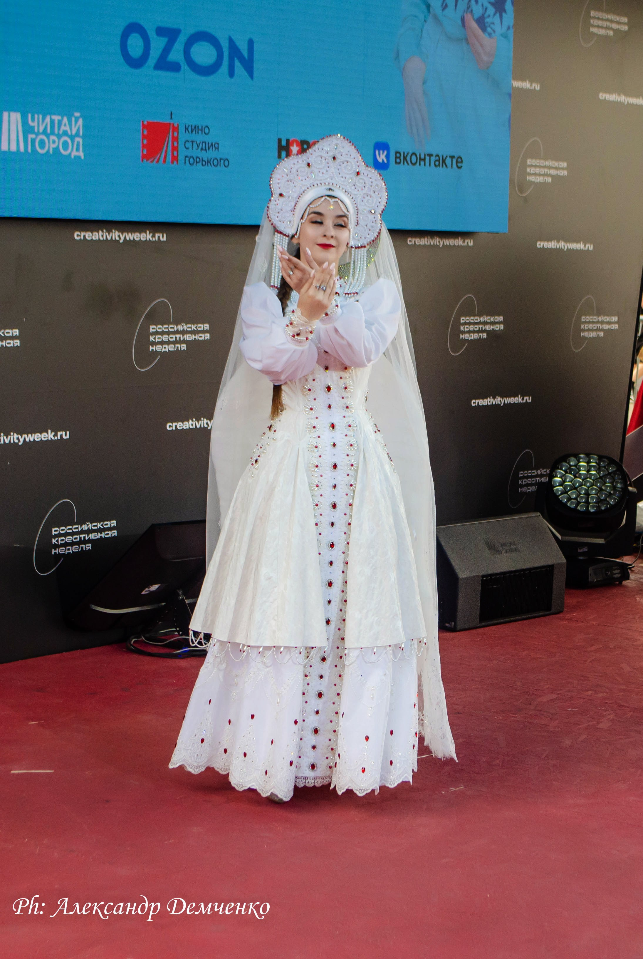 Фотосессия сцены в Москве на разных репортажных мероприятий