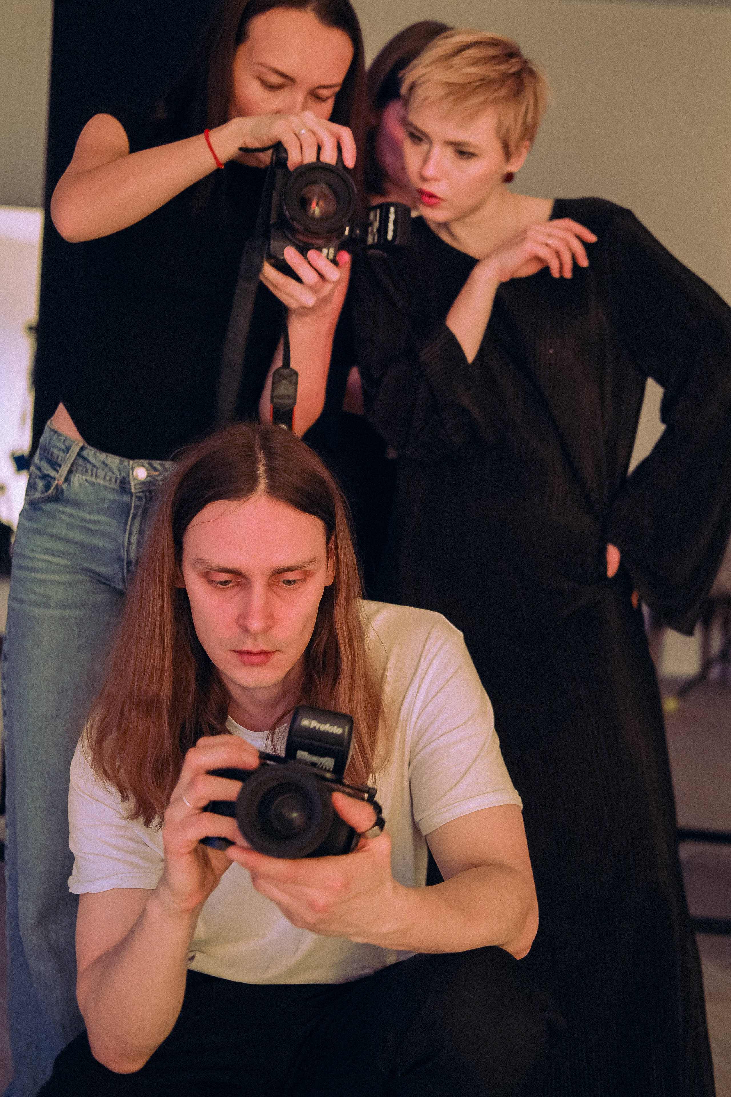 Backstage of Masha Bludova “friends and masterclass”. Photographer Tbilisi