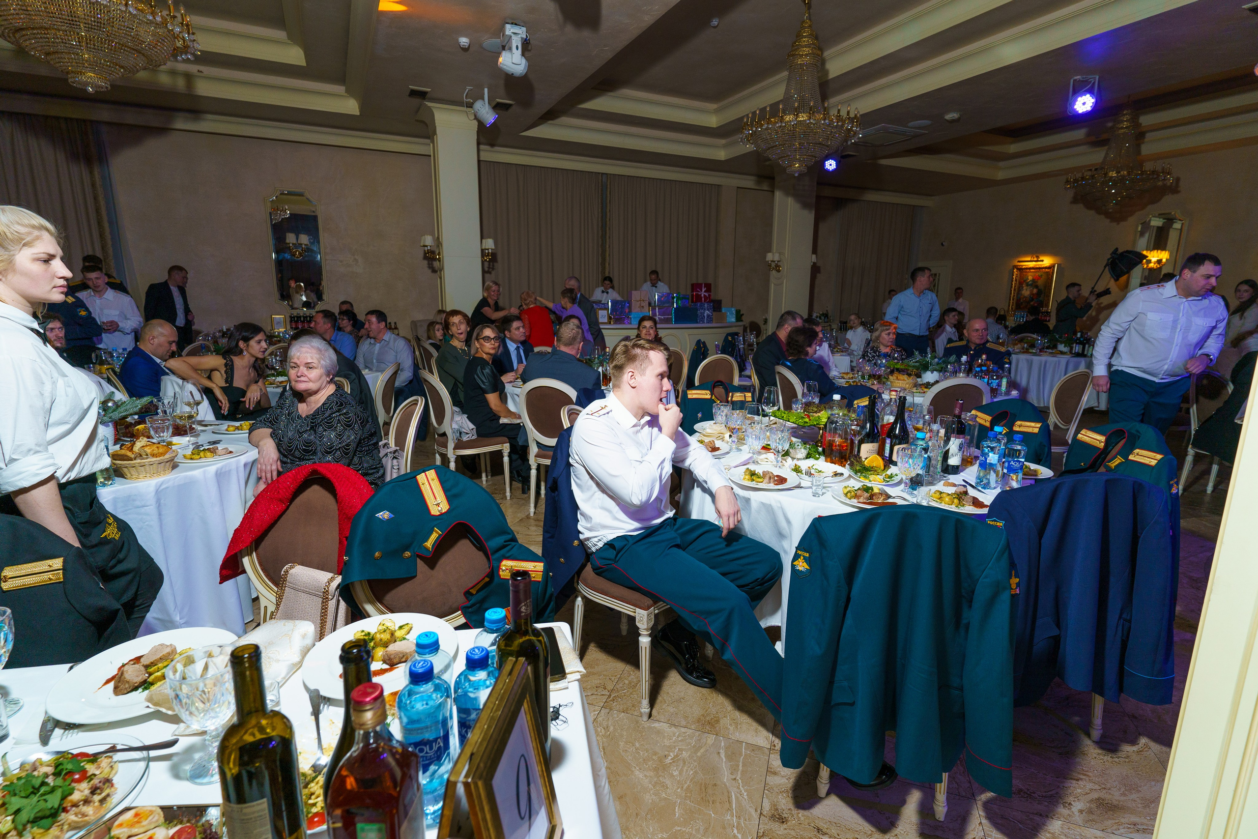 Фотосъемка выпуска военной академии и вручение дипломов