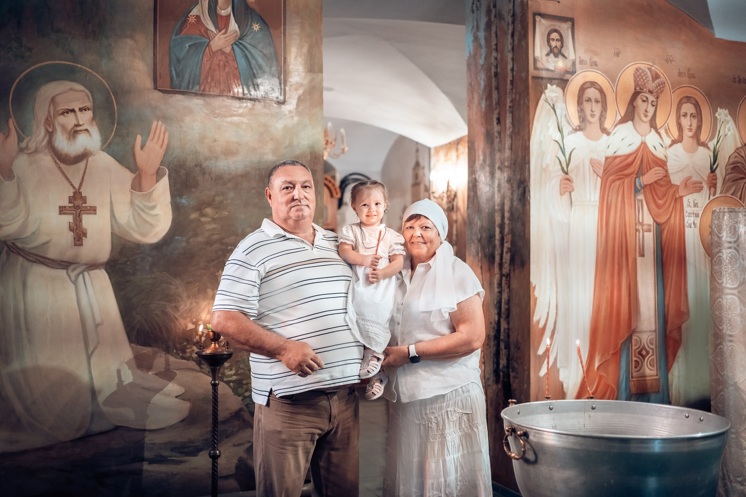 Крещение в Покровском соборе. Церковный фотограф Севастополь