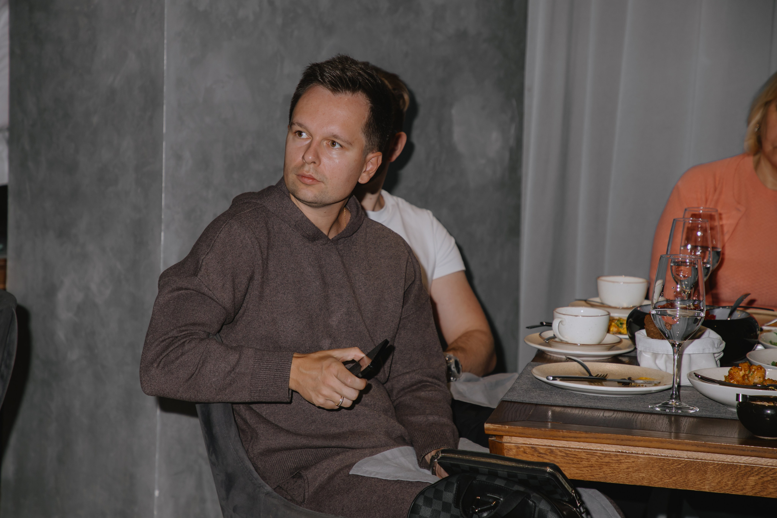 Бизнес завтрак на 89 этаже. Фотограф в Москве и Санкт-Петербурге Дарина