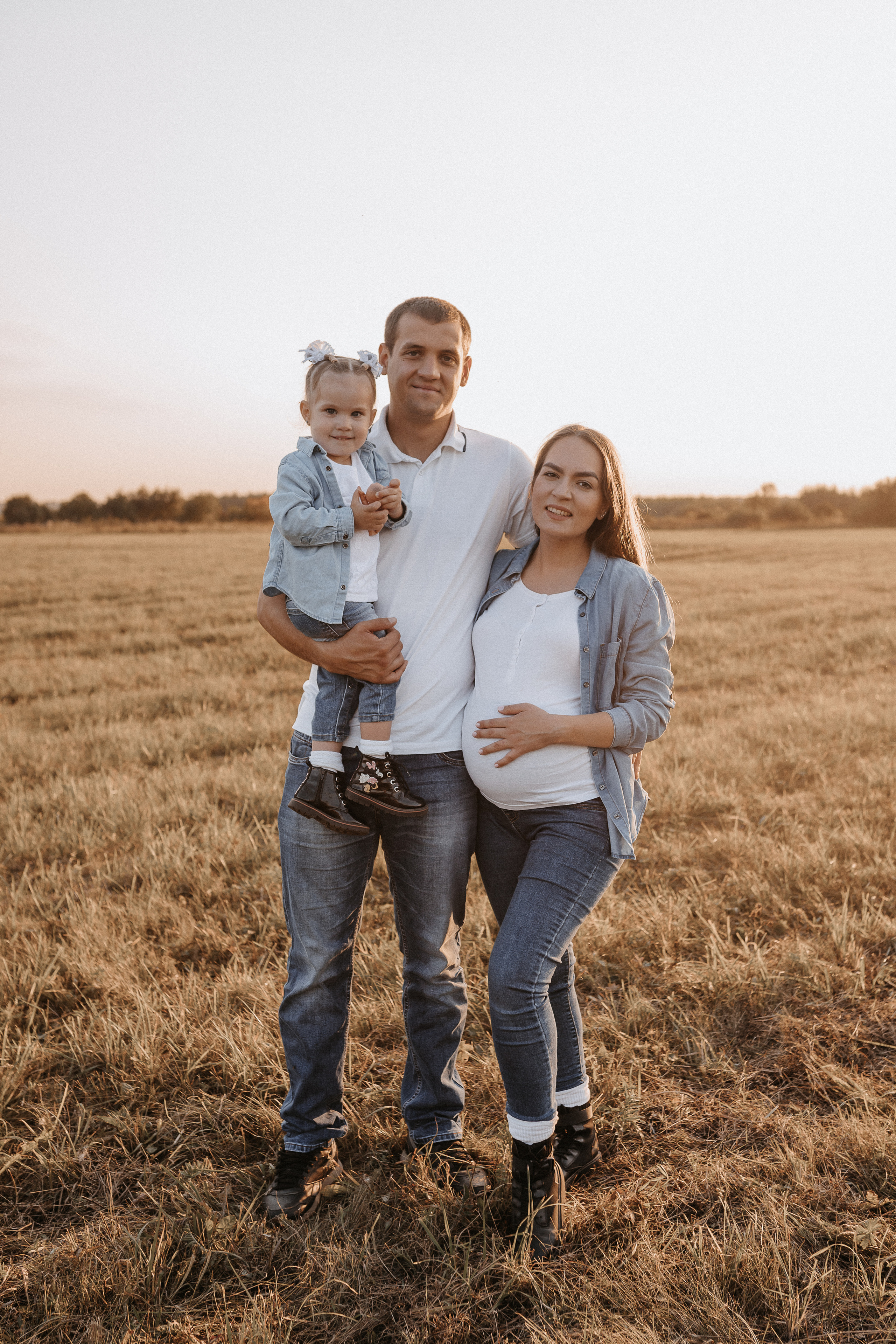 Коля Ира и маленькая Кира. Семейный и свадебный фотограф в Томске Марилова Ольга
