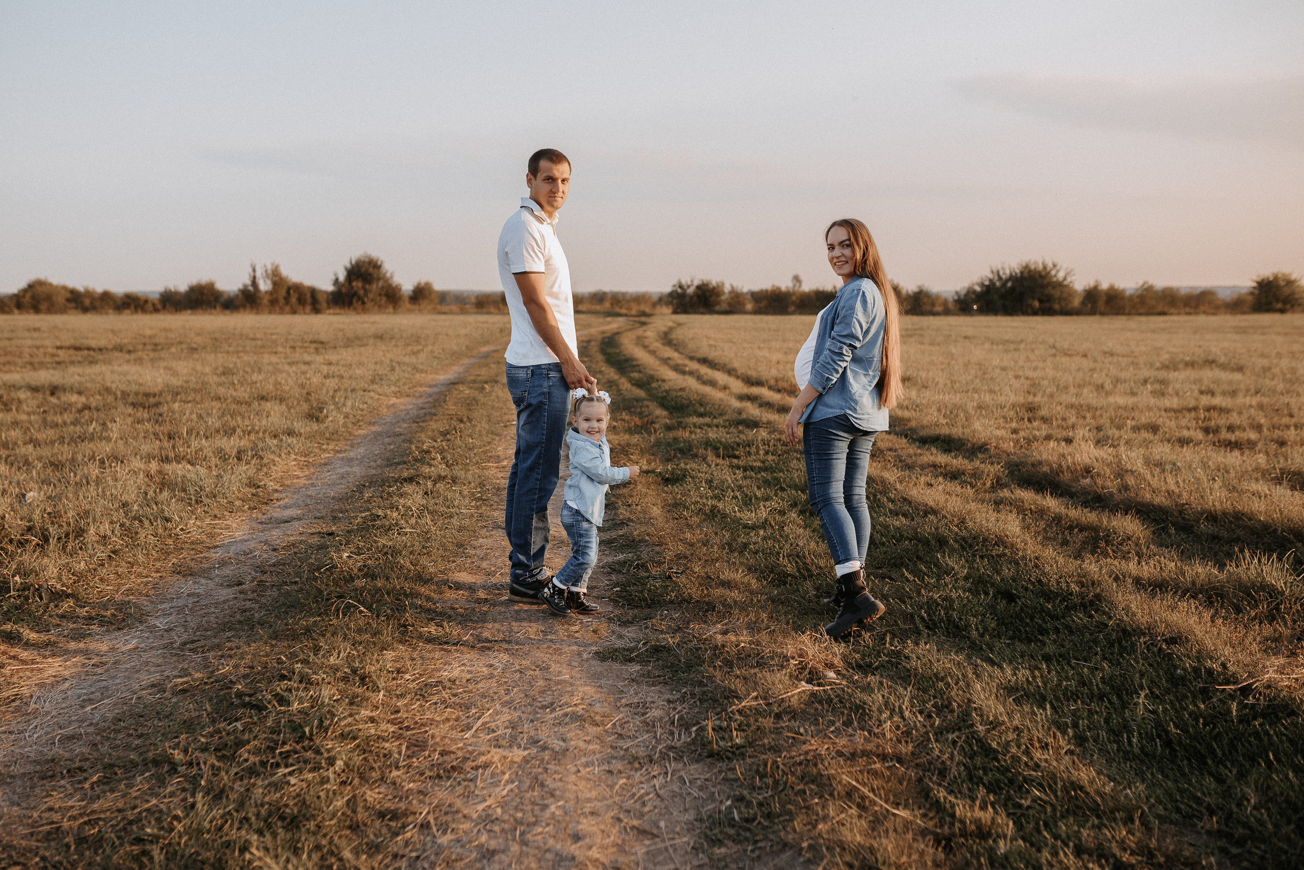 Коля Ира и маленькая Кира. Семейный и свадебный фотограф в Томске Марилова Ольга