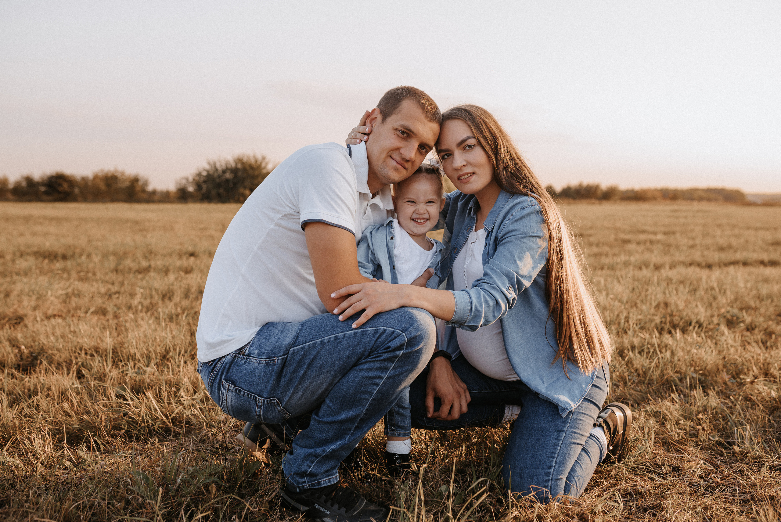 Коля Ира и маленькая Кира. Семейный и свадебный фотограф в Томске Марилова Ольга
