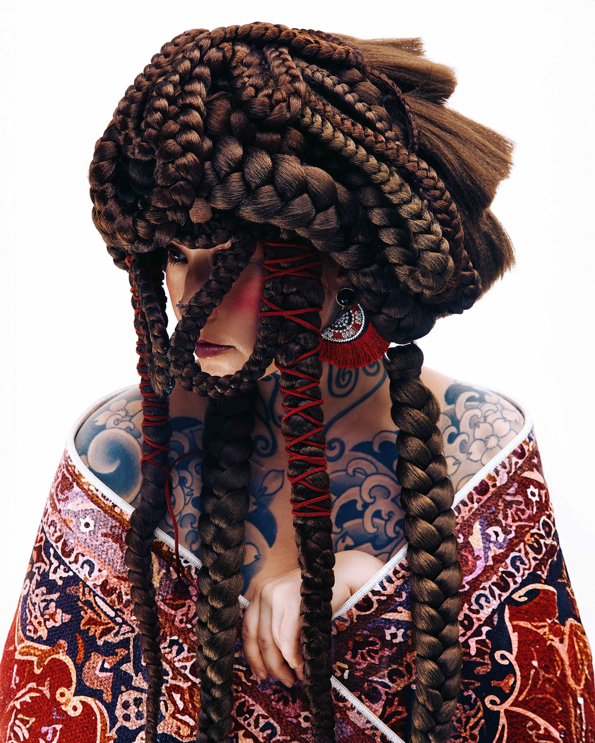 Braids vibes. Рекламный, Fashion и имиджевый фотограф Михаил Чащин