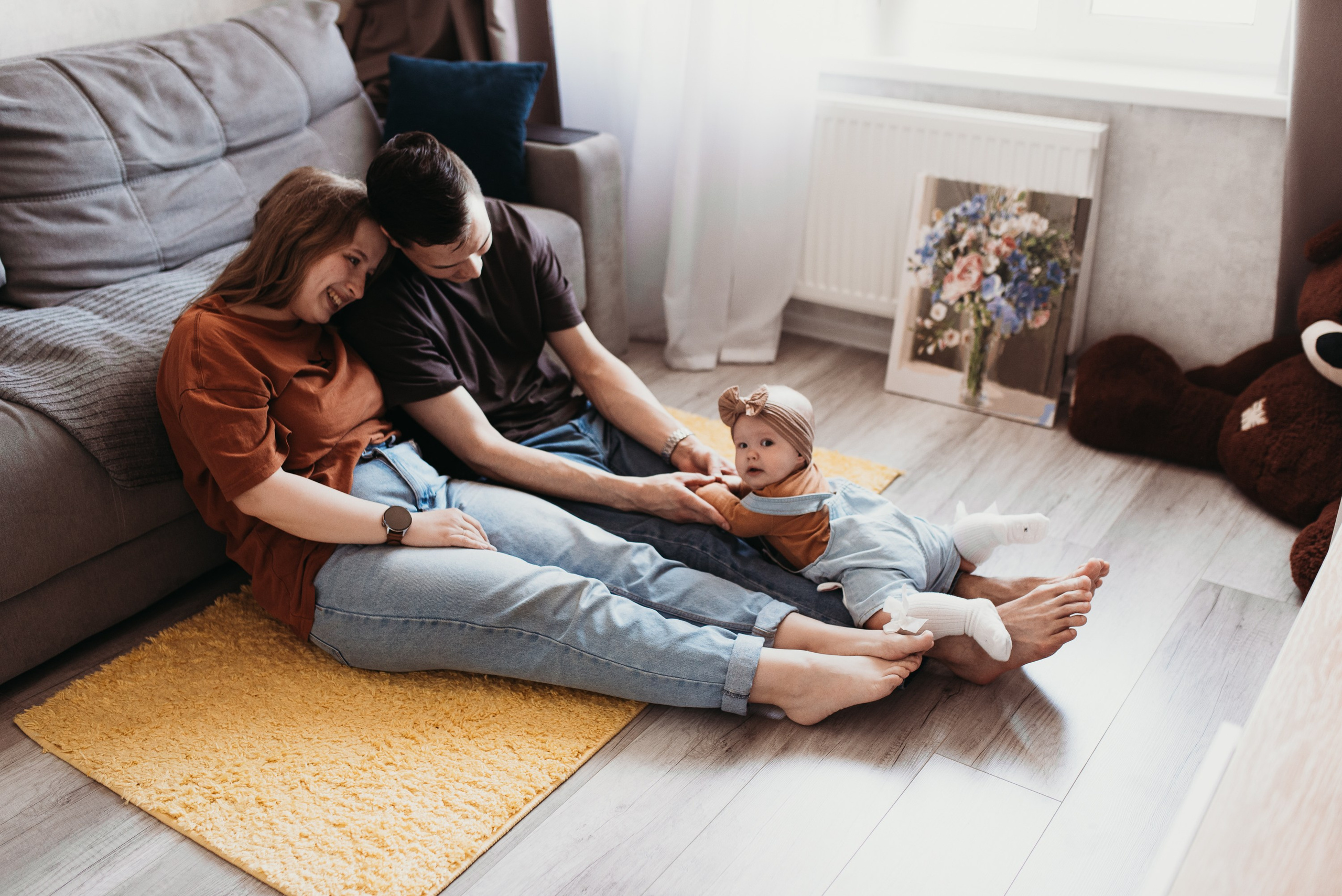 Даша, Коля и София. Семейный и детский фотограф в Новосибирске и Краснообске — Анна Ким