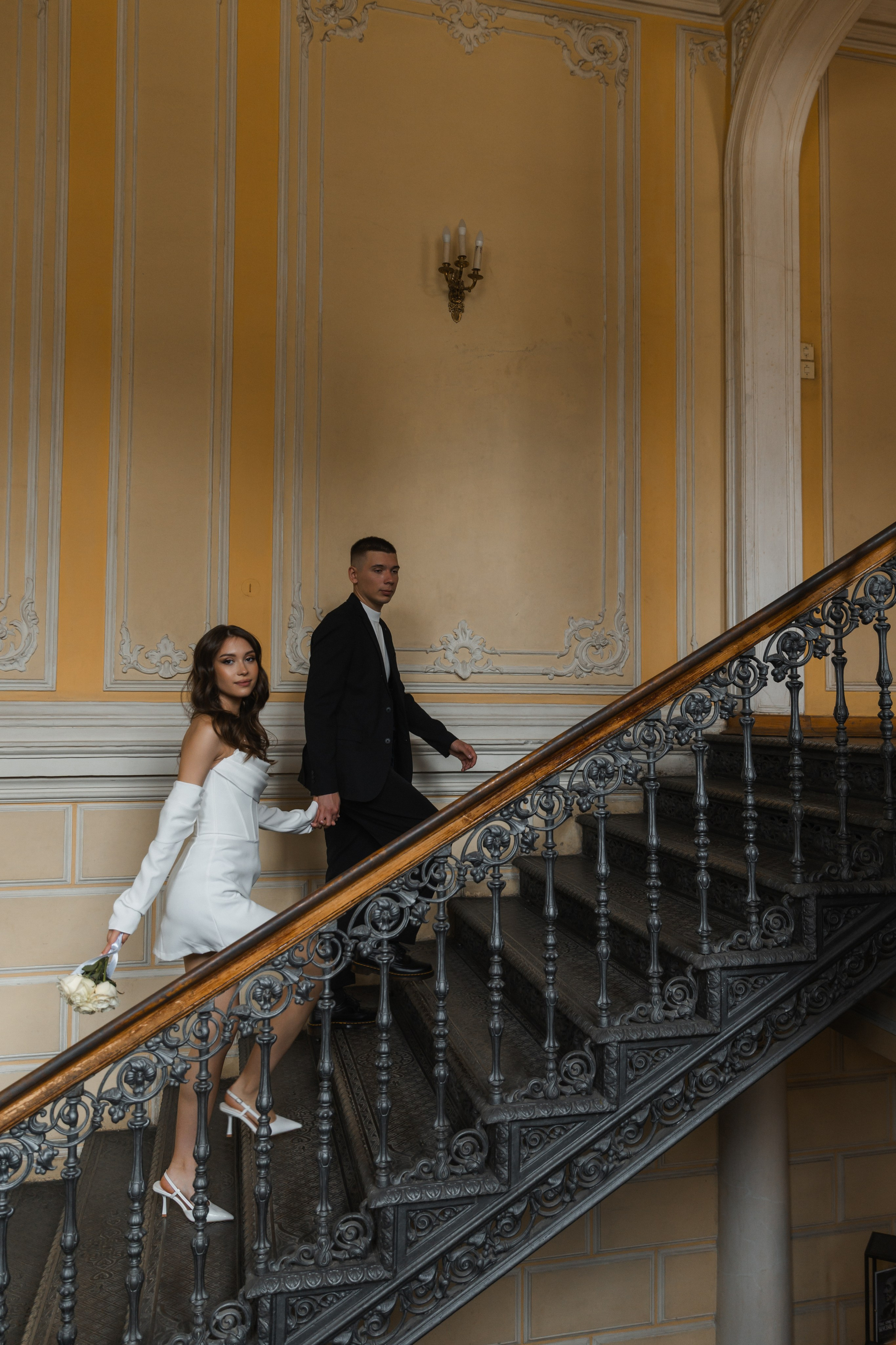 Даниил и Анастасия. Свадебная фотосессия в Библиотеке-читальне им. А. С. Пушкина. Фотограф и видеограф Анна Домашенко