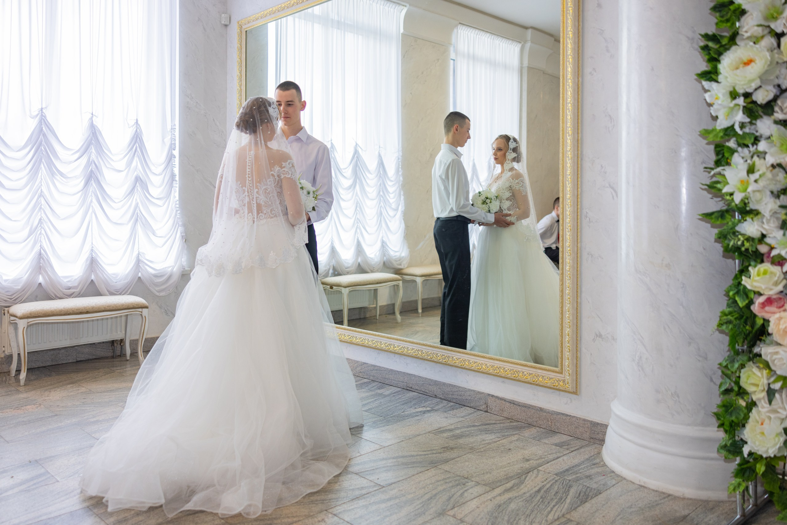 Пример одной свадьбы ЗАГС, ресторан. Фотограф в Туле Крупский АнДРей. Фотостудия «КАДР71» в Туле