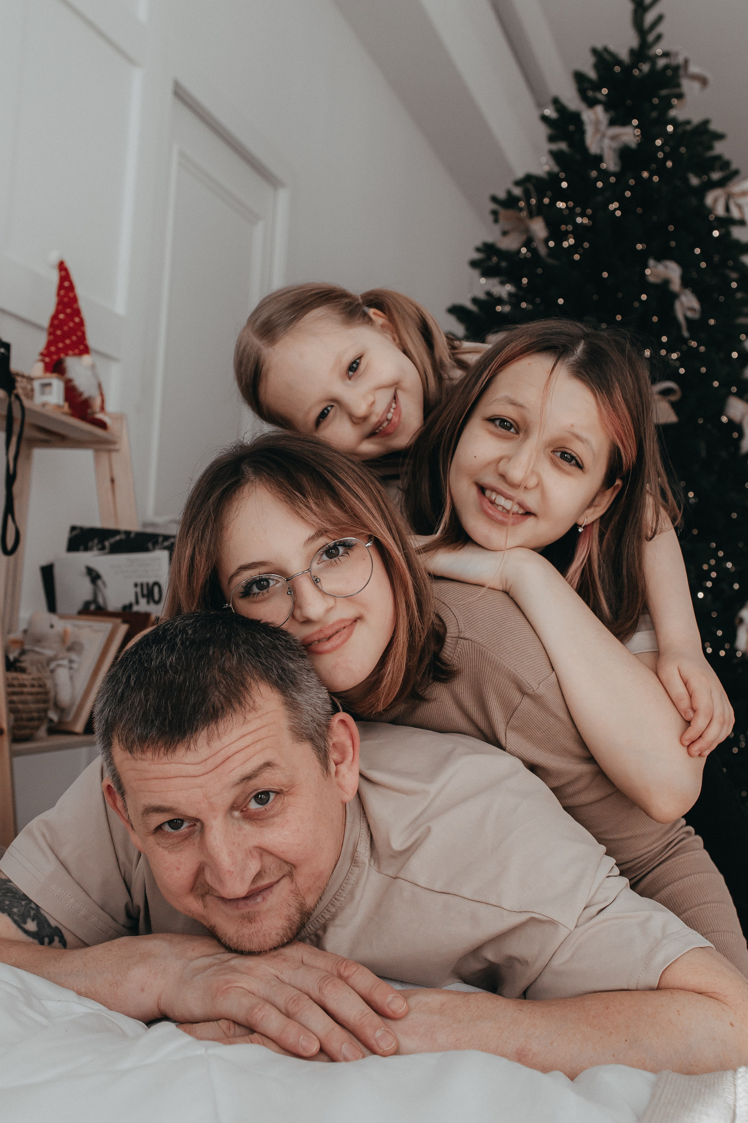 Фотосессия для многодетной семьи в студии. Семейный фотограф в Москве, Щелково, Фрязино _ Виктория Степанова