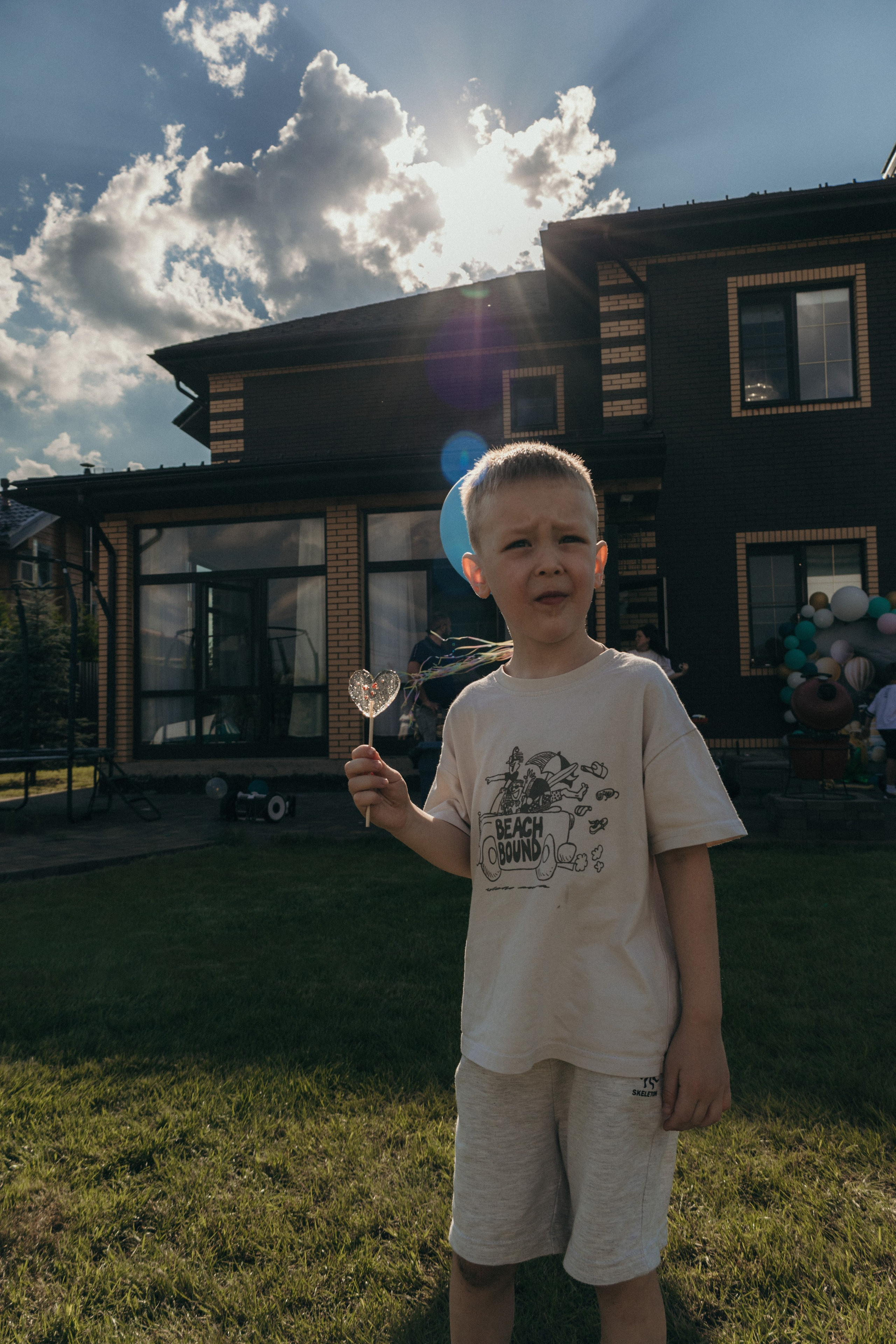 Репортаж домашнего дня рождения в честь Кости (5 лет). Семейный фотограф в Москве, Щелково, Фрязино _ Виктория Степанова