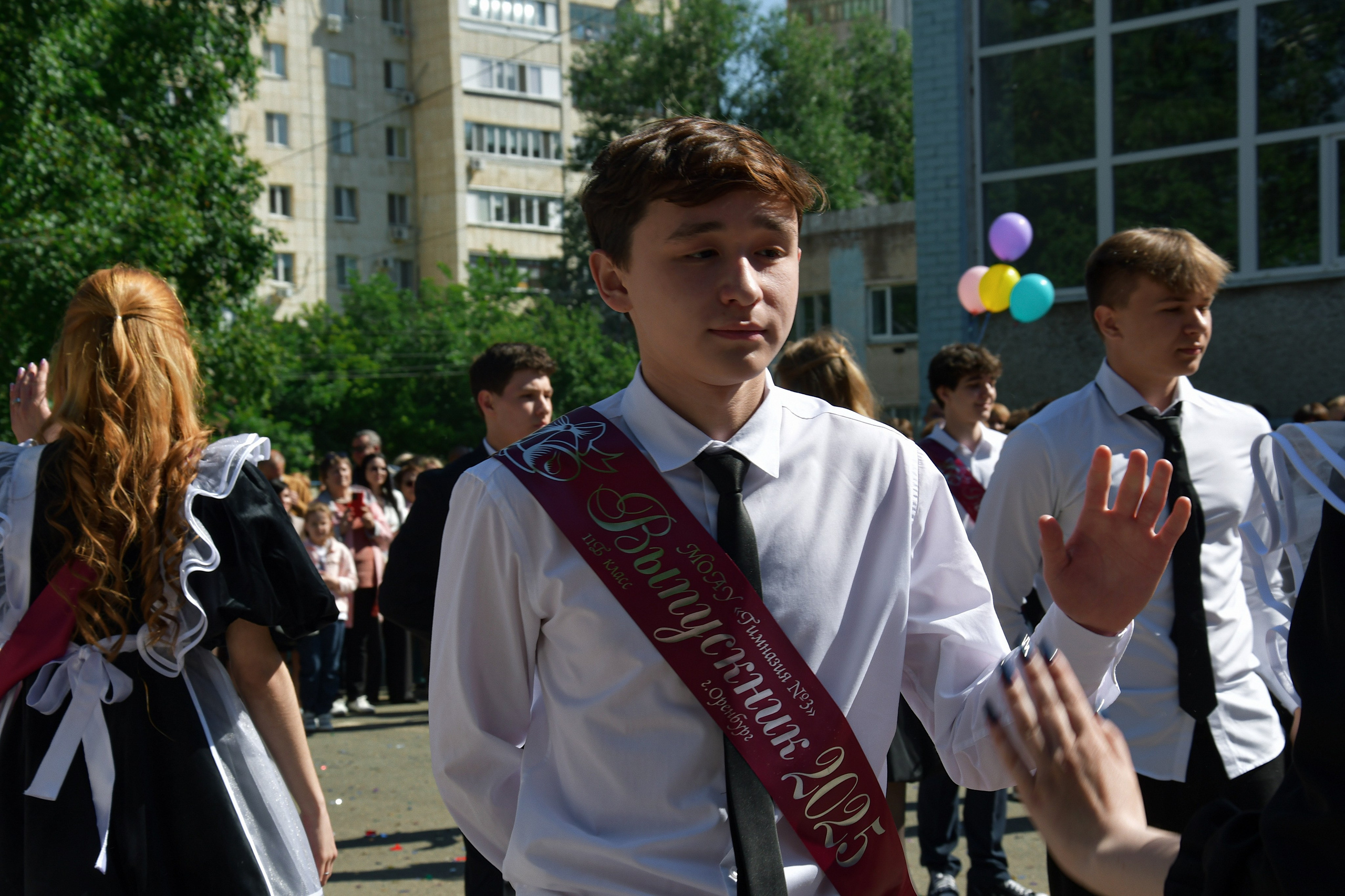 Линейка Гимназия Nº3. Фотограф Оренбург I Кристина Подольская