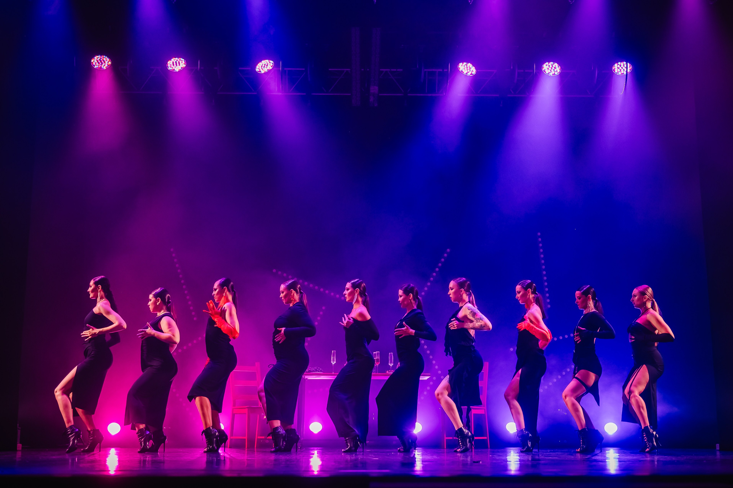 Спектакль «Мотив». Художник по свету Максим Сергачев