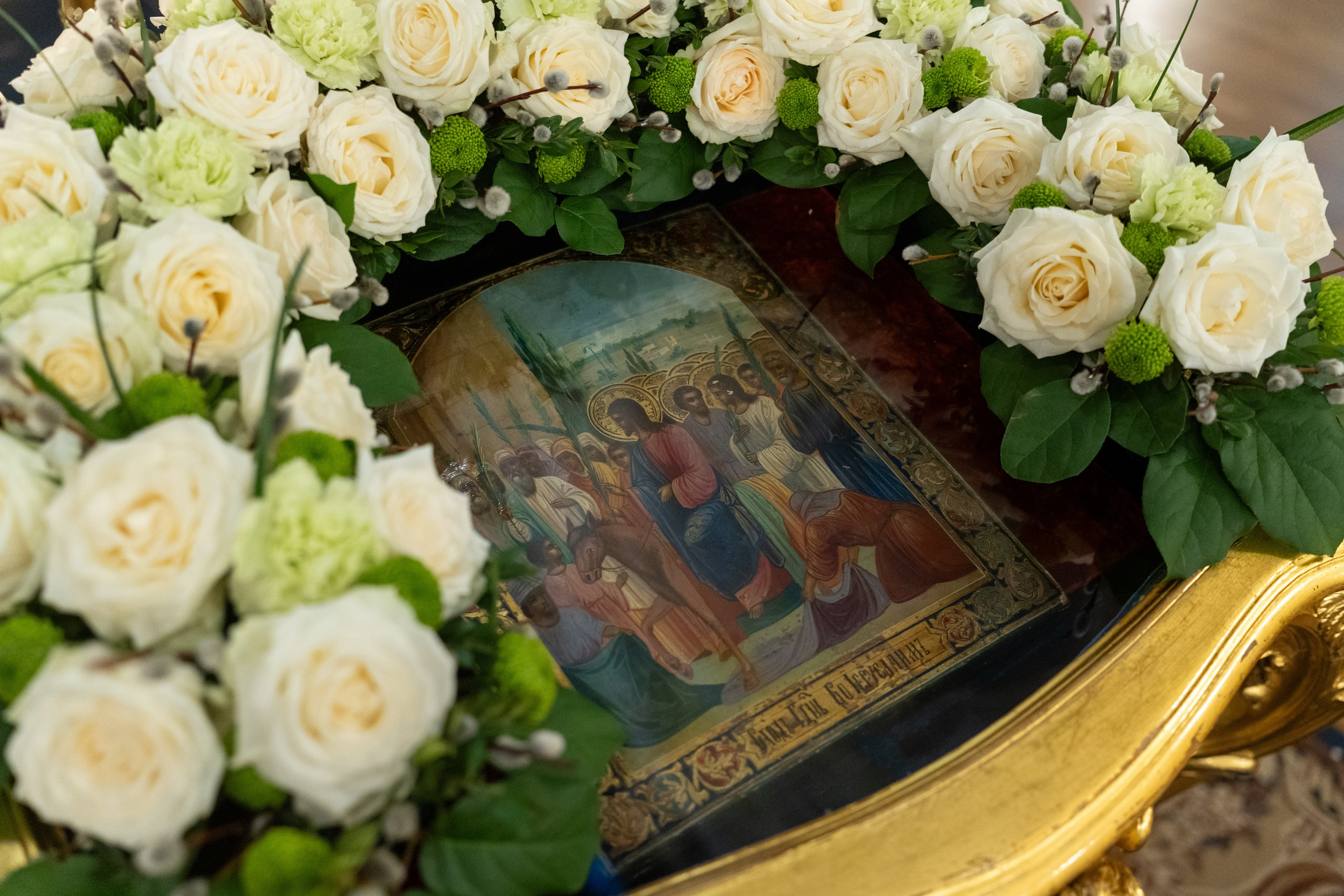 Суббота 6-й седмицы, ваий. Лазарева суббота. Воскрешение прав. Лазаря. НИКОЛО-БОГОЯВЛЕНСКИЙ МОРСКОЙ СОБОР