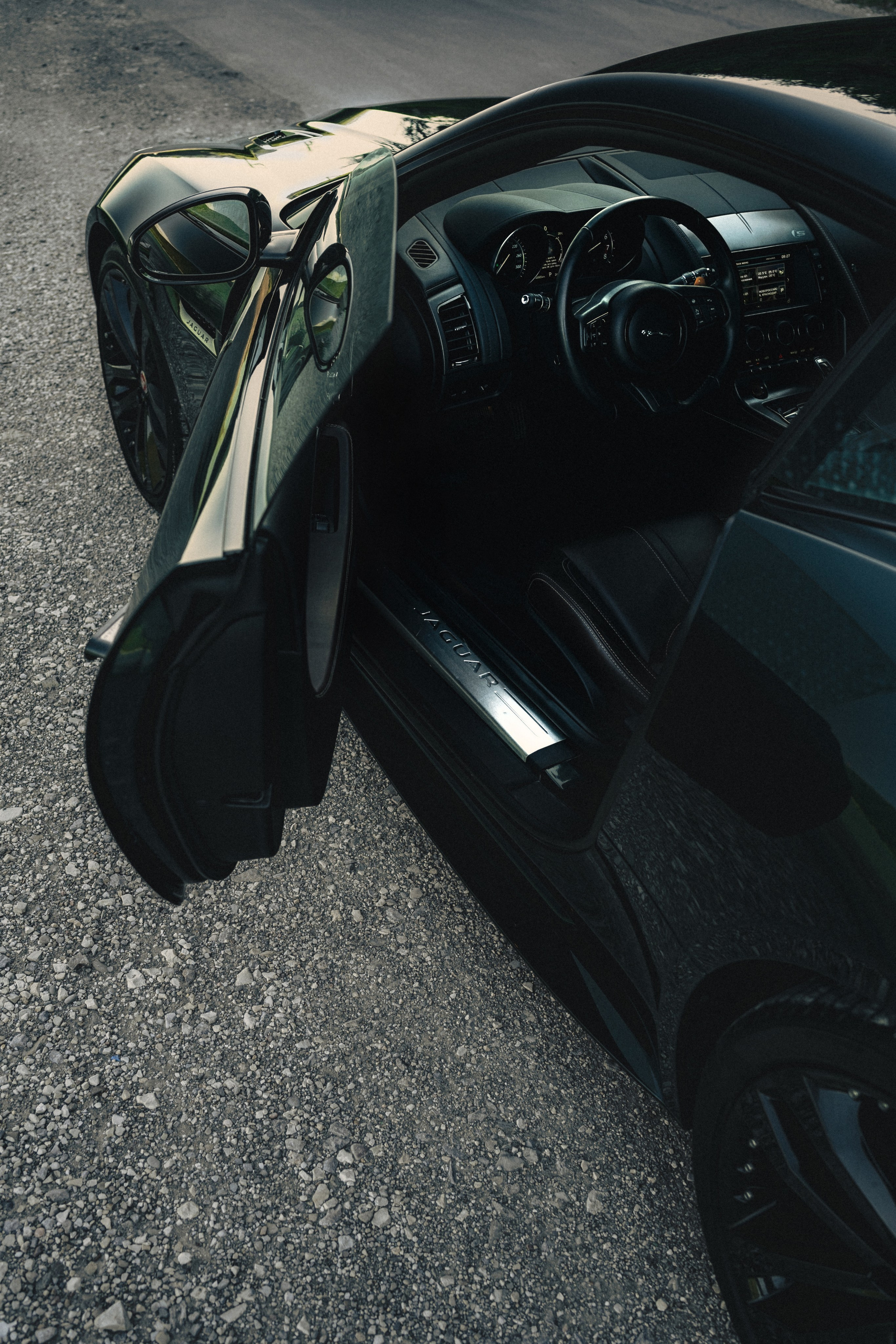 Jaguar F-type S x Egor. Фотограф Илья К. в Москве