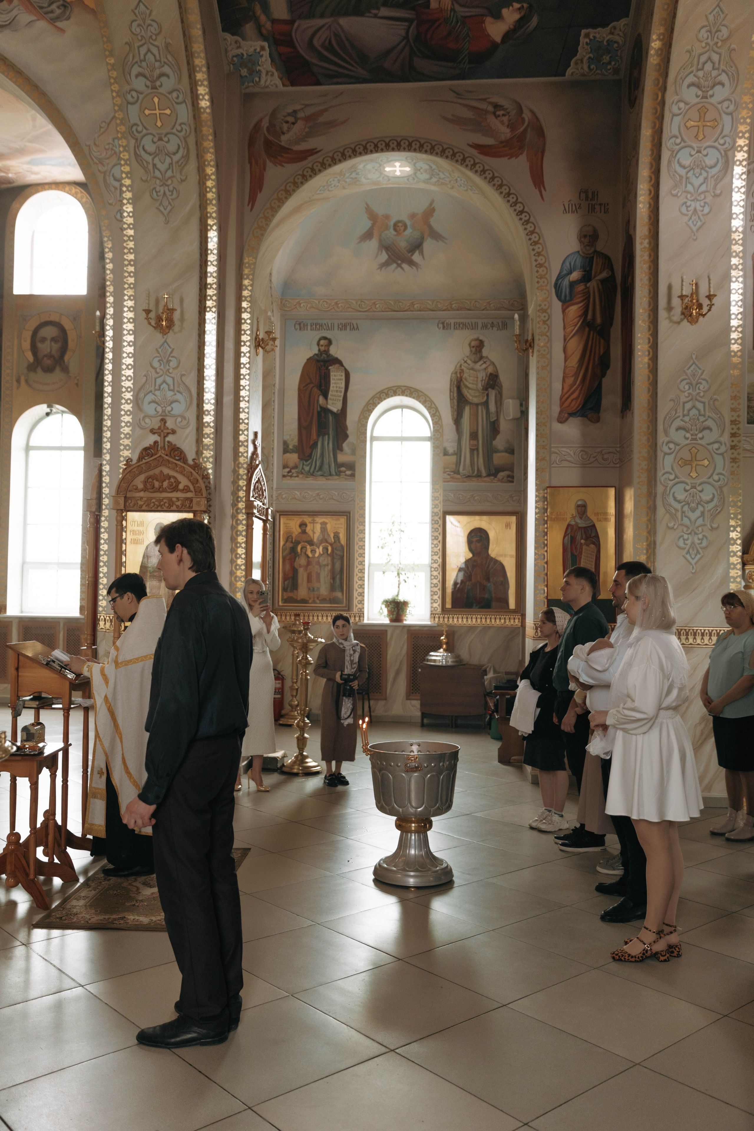 Таинство Крещения Никиты. Фотограф Сальск Катерина