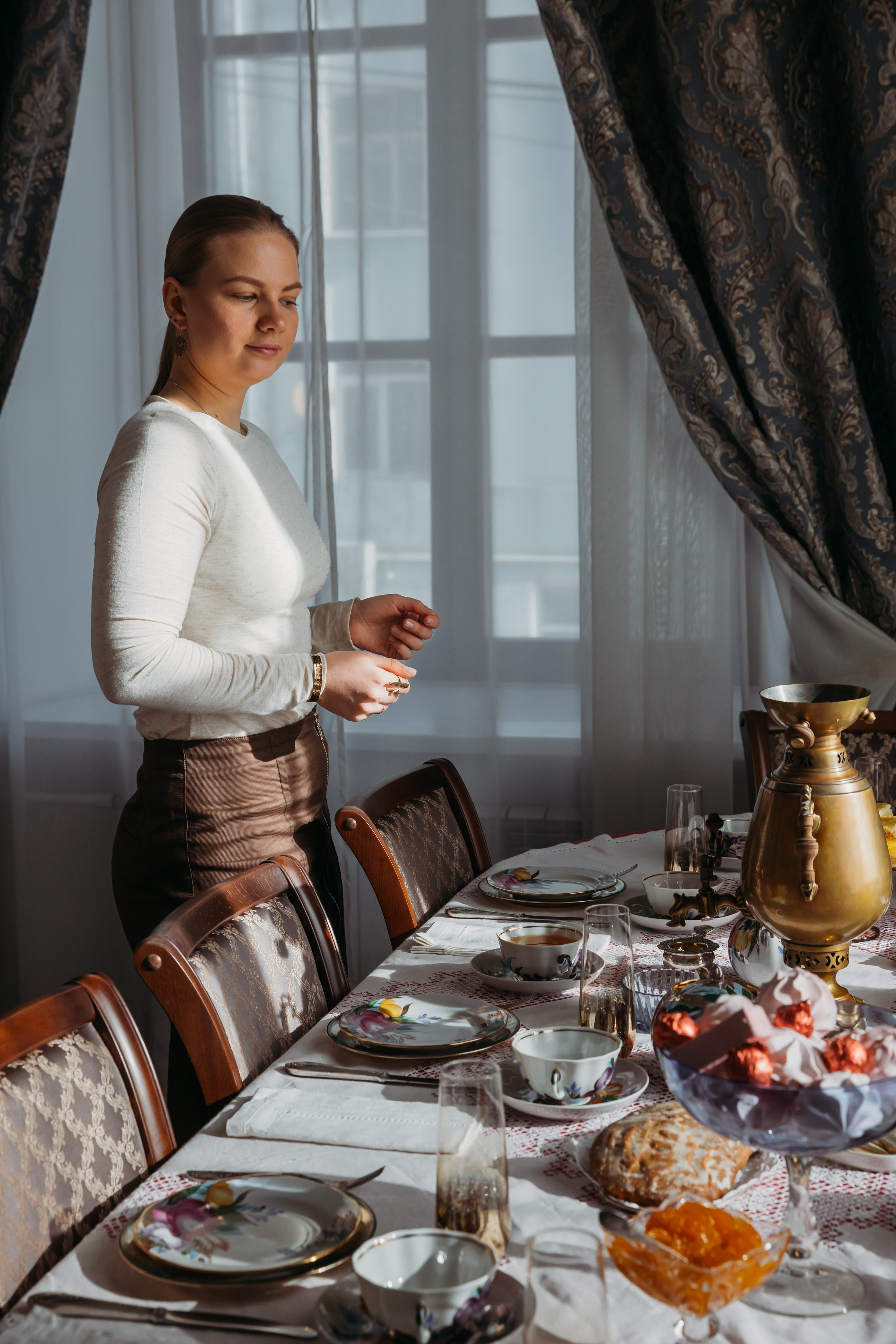 Родные люди «Русское чаепитие». Леся Гаранина. Семейный фотограф/видеограф Москва и область