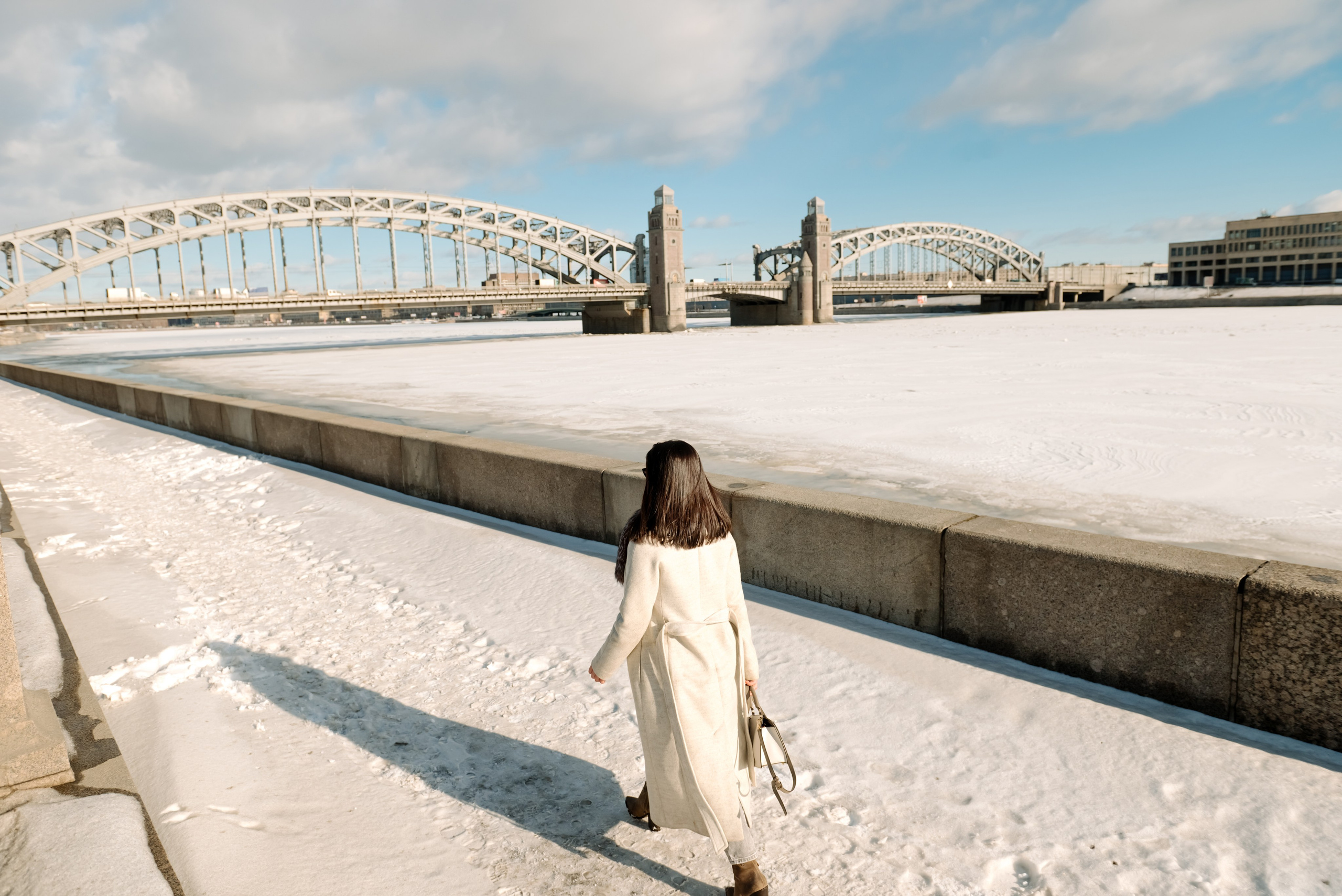 Большеохтинский мост. Свадебный и сеейный фотограф в Санкт-Петербурге Елена Худякова