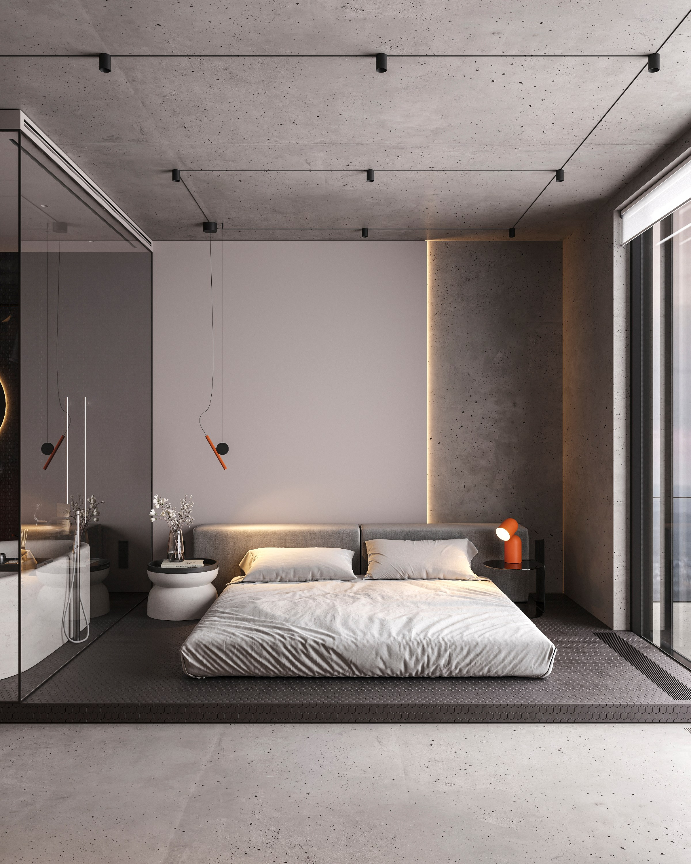 LUXURIOUS SIMPLICITY | BLACK CONCEPT. Interior Visualization by Valerie Stetyukevich