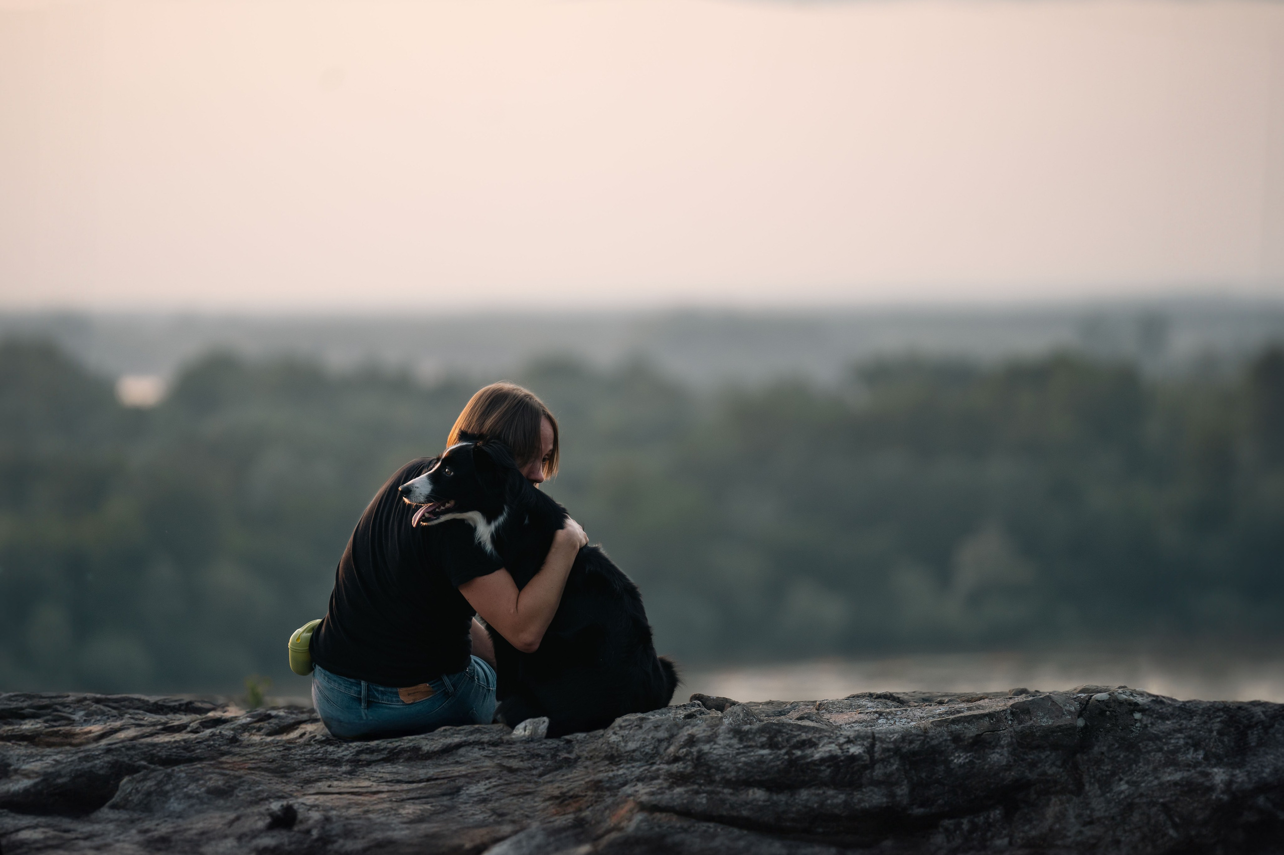 Белград, Калемегдан. Таня и Шегги. Фотограф анималист