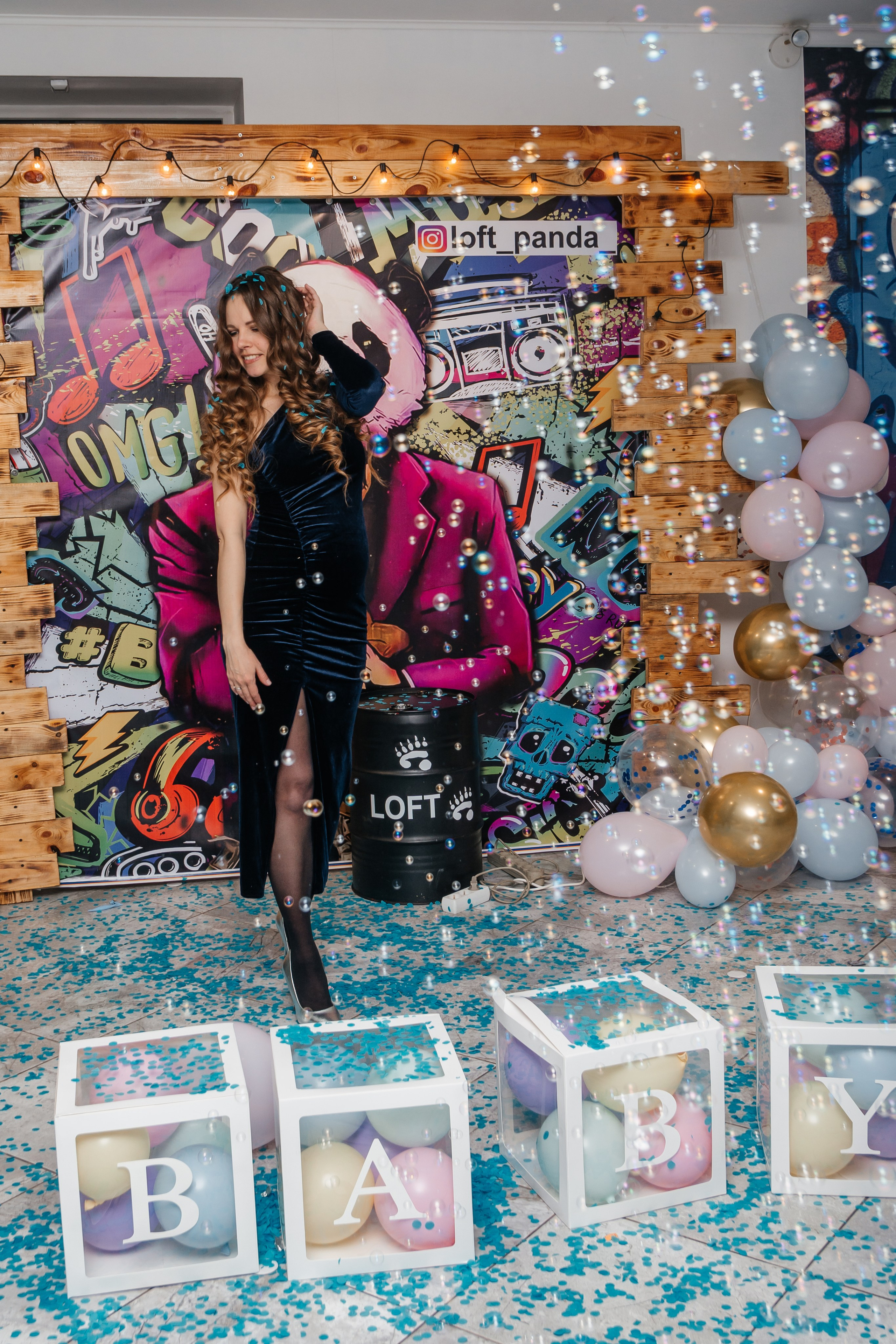 Репортажная съемка гендер пати. Семейный и детский фотограф Кущ Наташа