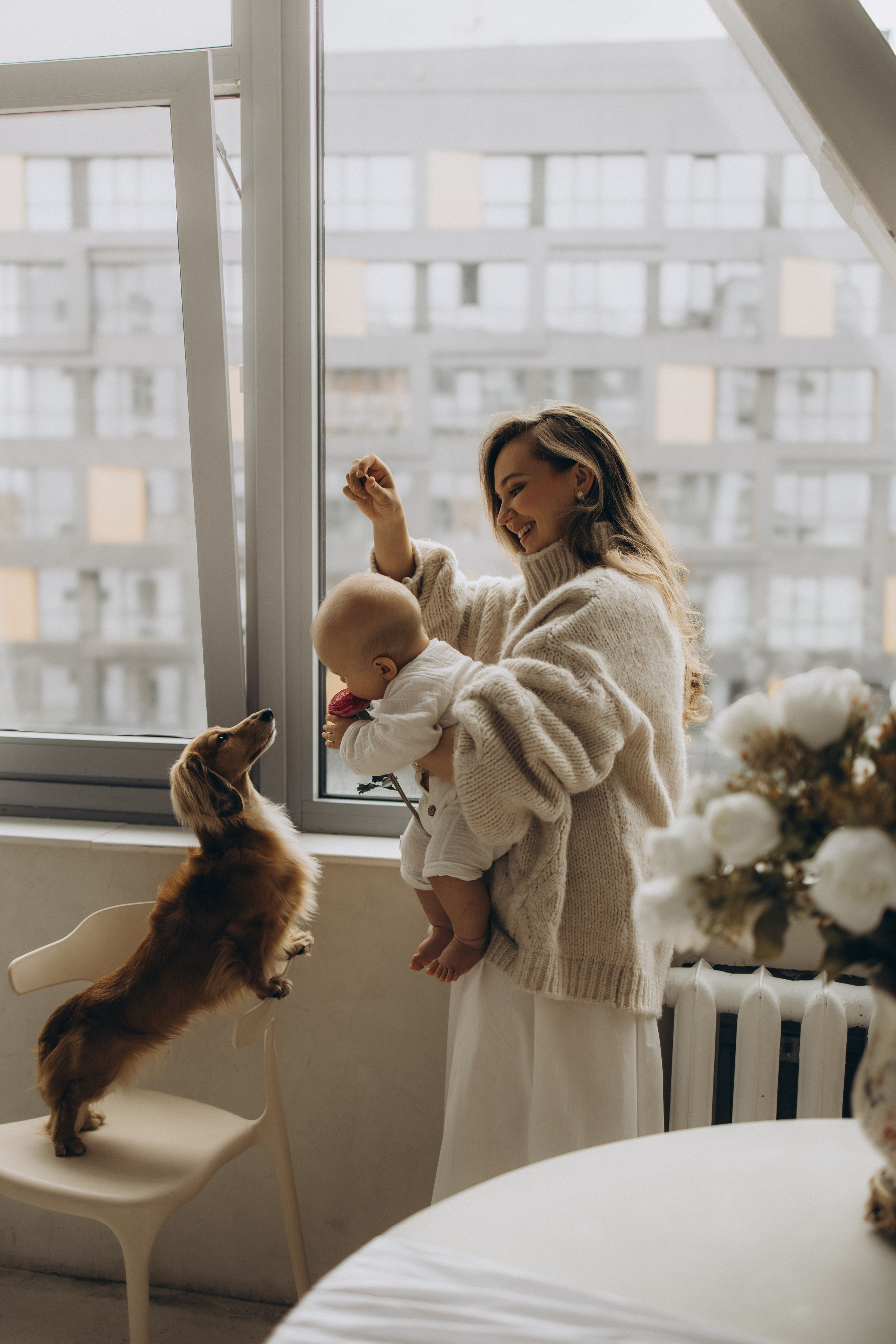 Арина, Роберт и Левчик. Семейный фотограф в Москве Алина Киблина
