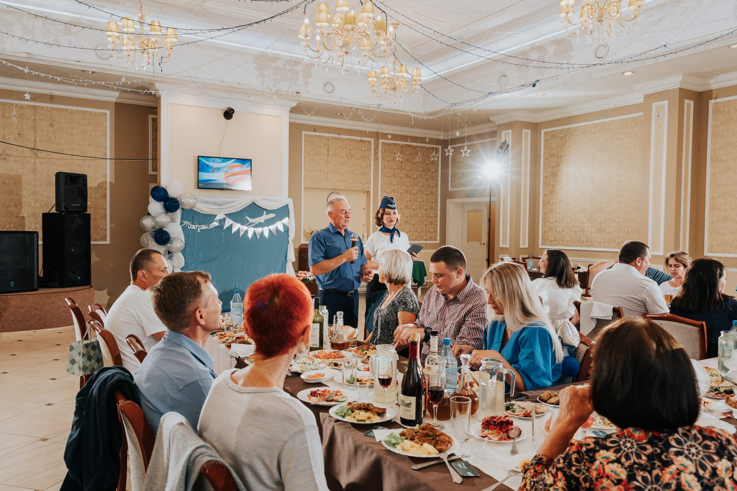 Юбилей 70 лет. Репортажный фотограф Красноярск