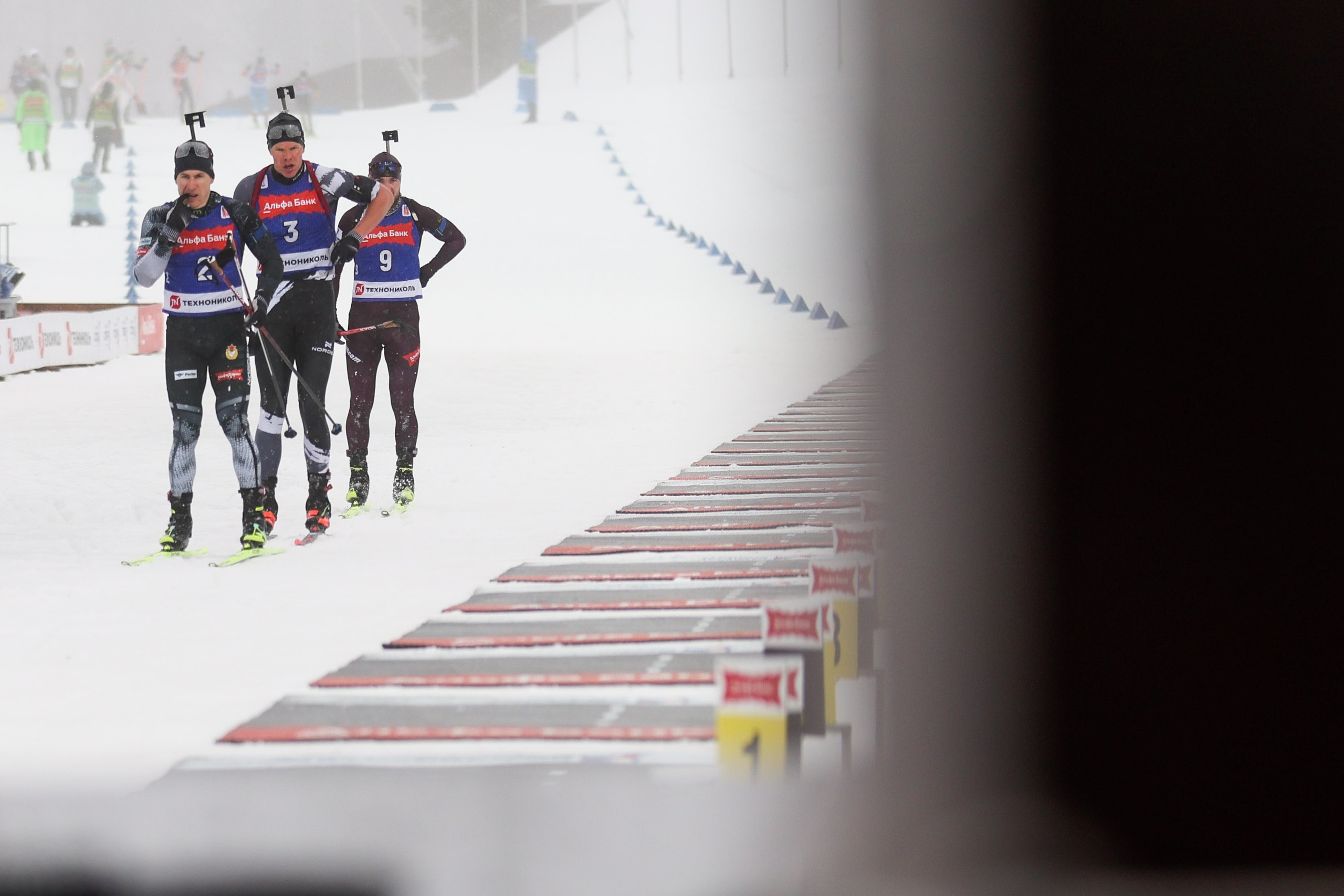 Масстарт Мужчины Биатлон