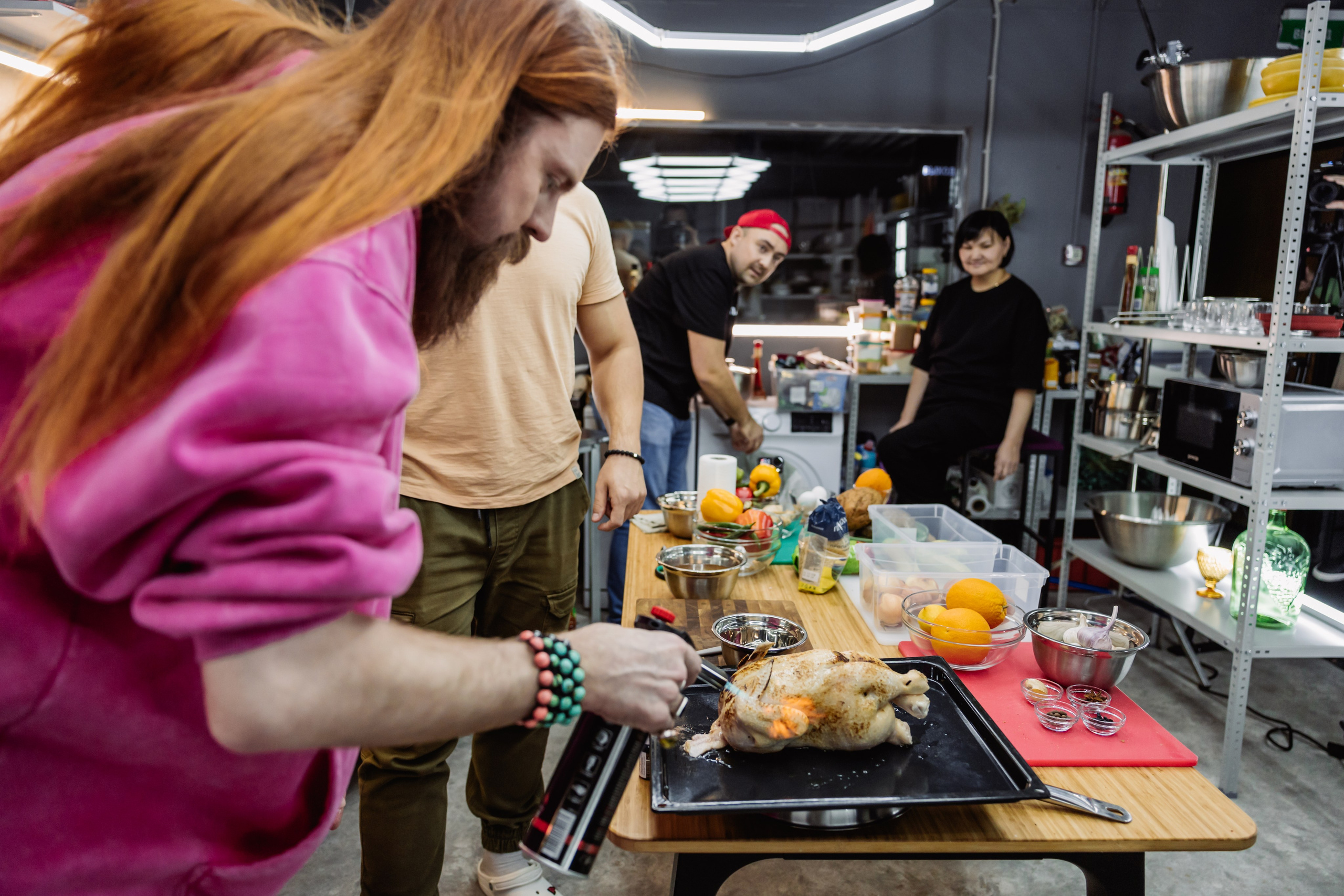 «Черная кухня», г. Москва, телеканал «Кухня». ФОТОГРАФ ИРИНА ШАМАТАВА