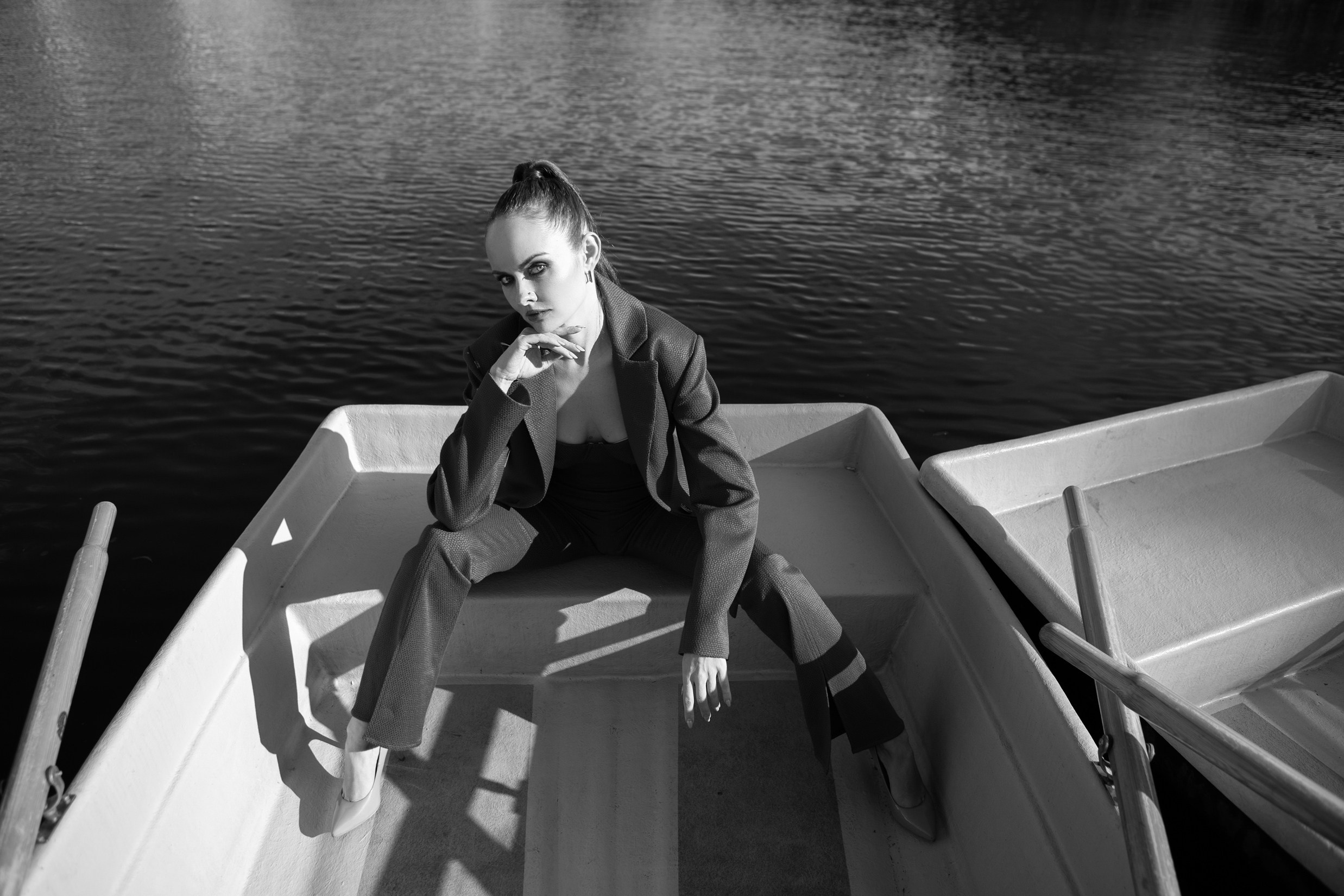 Показ на воде. Свадебный и портретный фотограф Москва