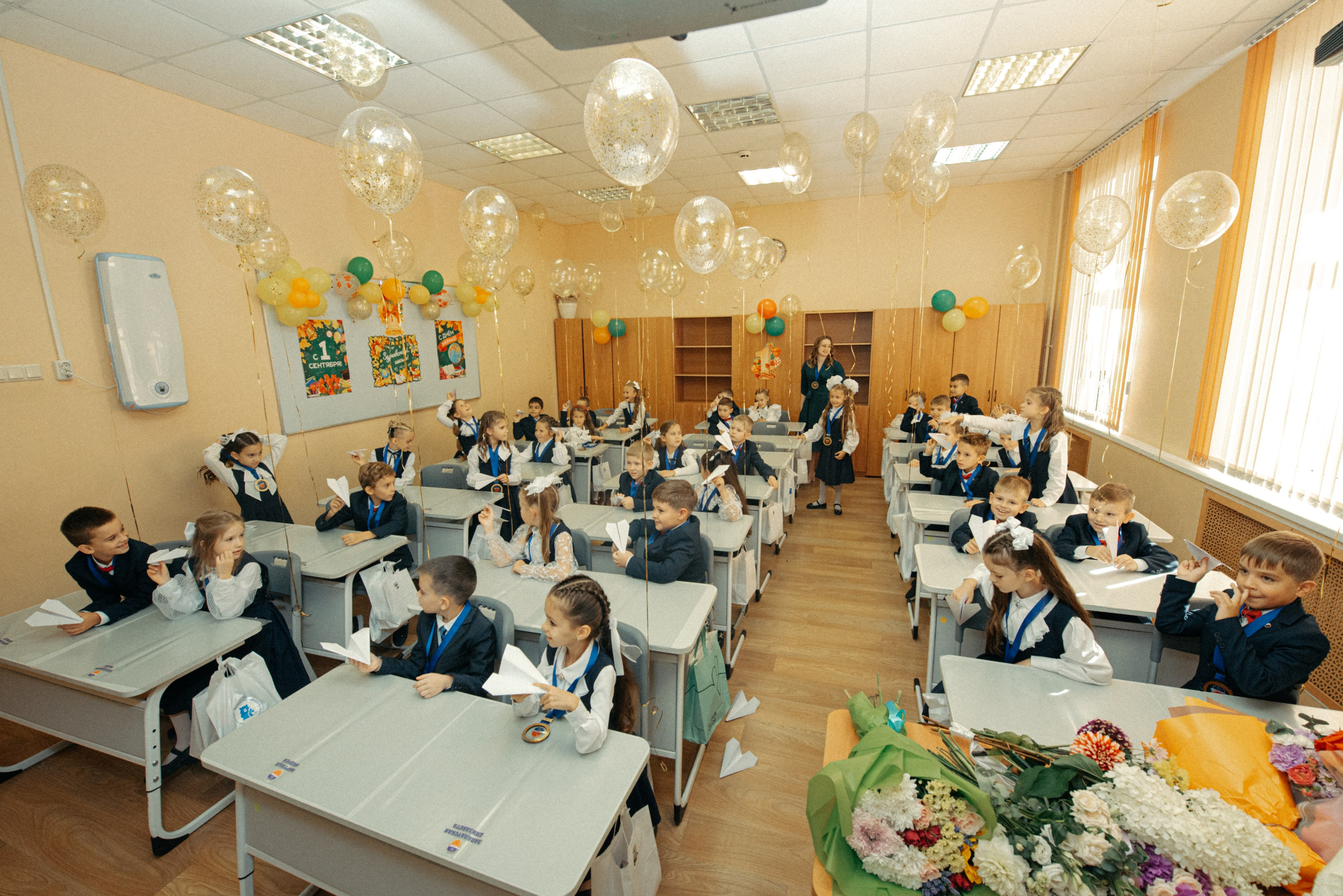 Первоклашки. Римма Гусакова. Выпускные фотокниги. Детские и семейные фотосессии