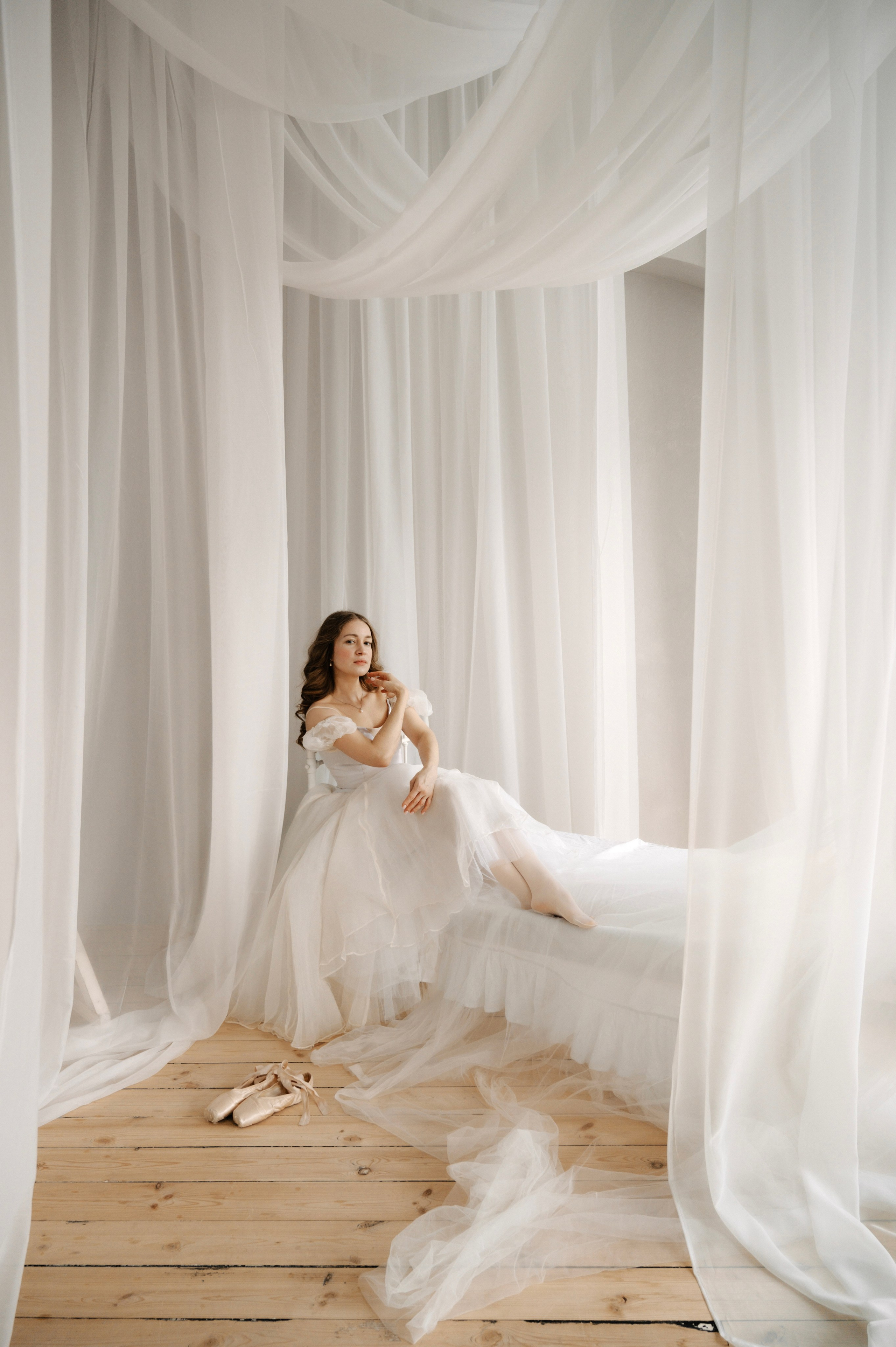 Пуанты и мимоза. Семейный и свадебный фотограф в Самаре