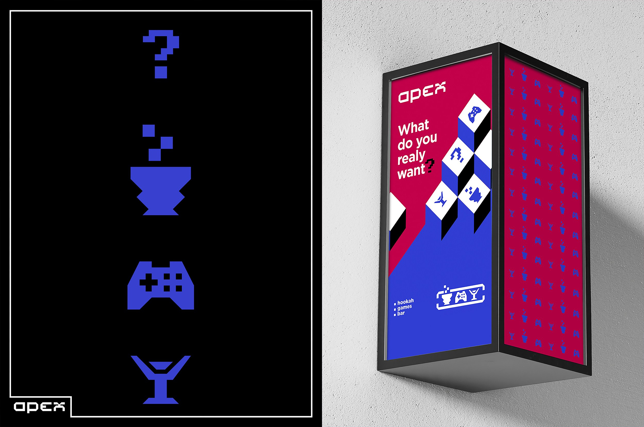 Айдентика APEX BAR. Foodcase.pro