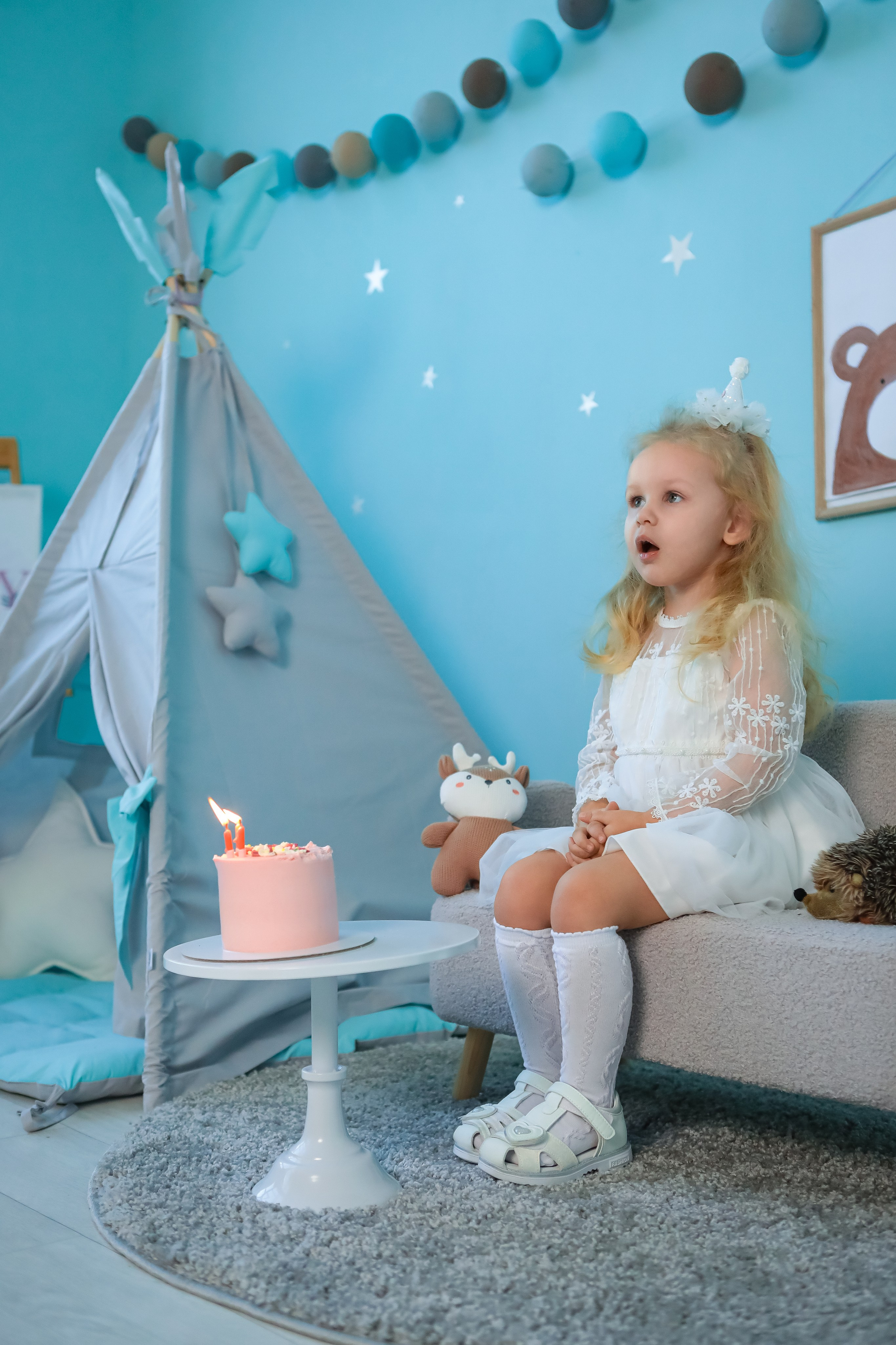 3 годика Леночке. Фотограф г. Хабаровск. Семейные и индивидуальные съёмки