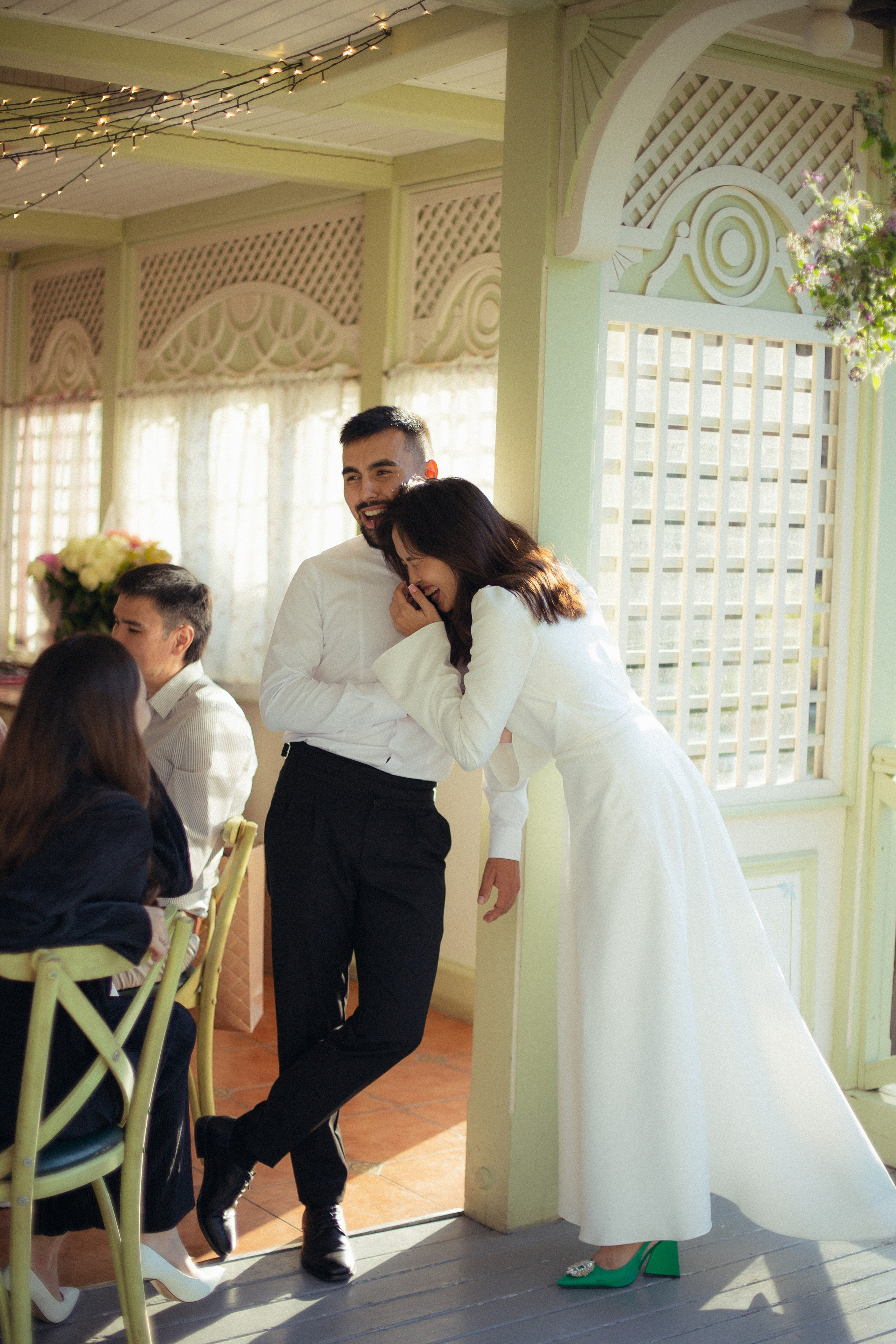 Никах Алии и Ильгама, семейный ужин. Фотограф любви в городе Казань