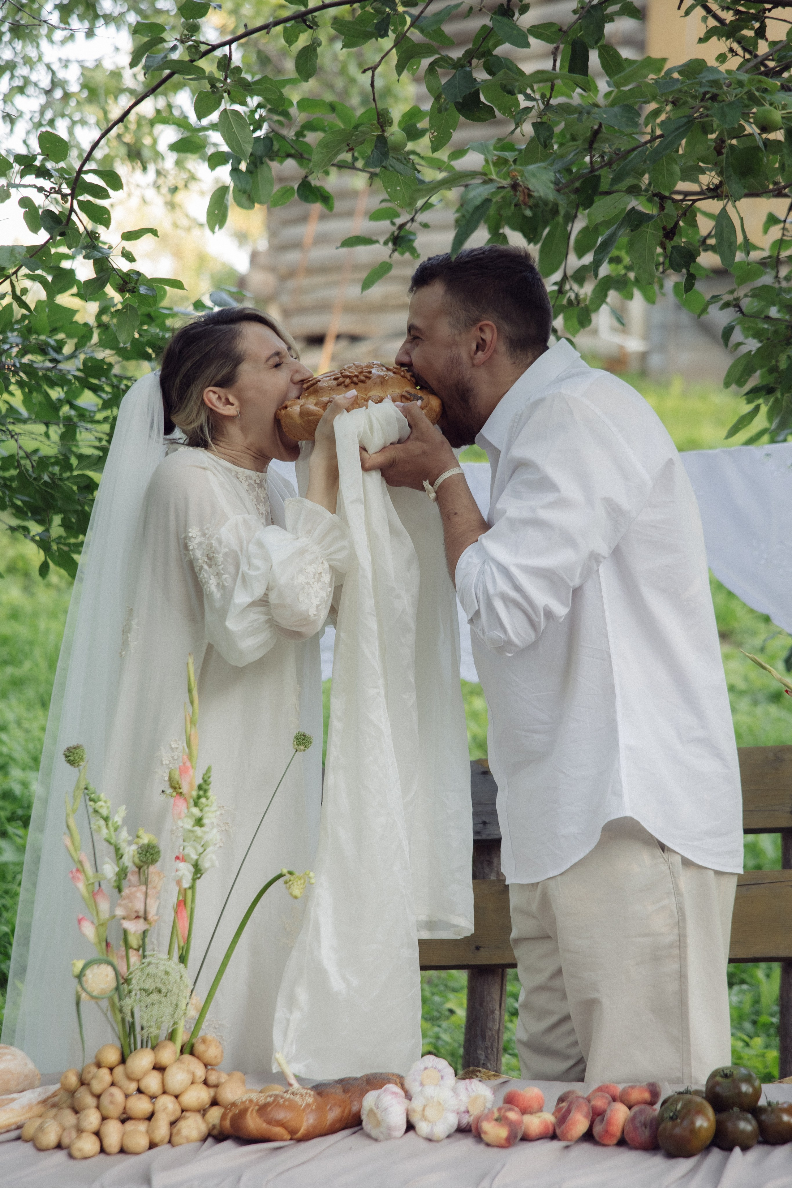 Диана и Саша, свадьба на даче. Фотограф любви в городе Казань