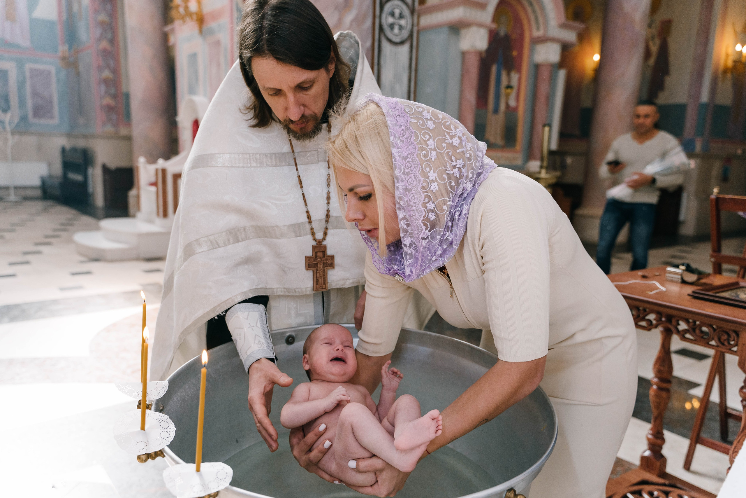 Фотограф на крещение в Самаре Сергей Логинов. Фотограф Сергей Логинов
