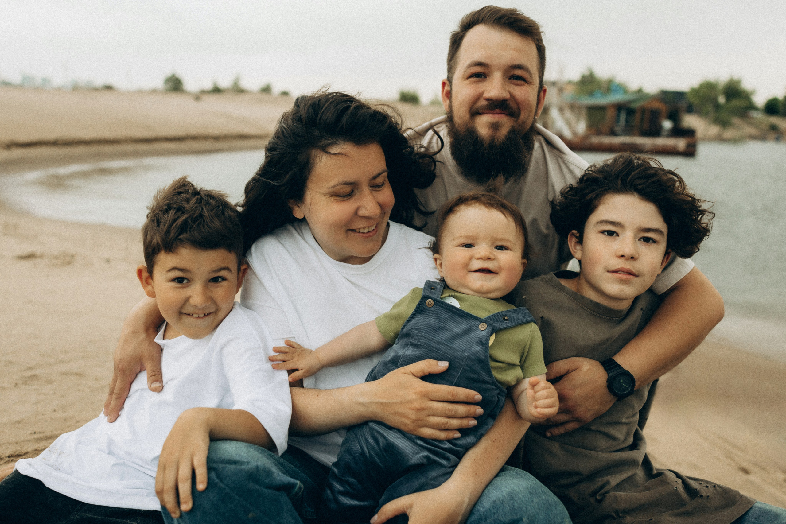 Катя, Антон, Миша, Дима и Лёша. Семейный фотограф и детский фотограф в Волгограде Алеся Бутакова — дет