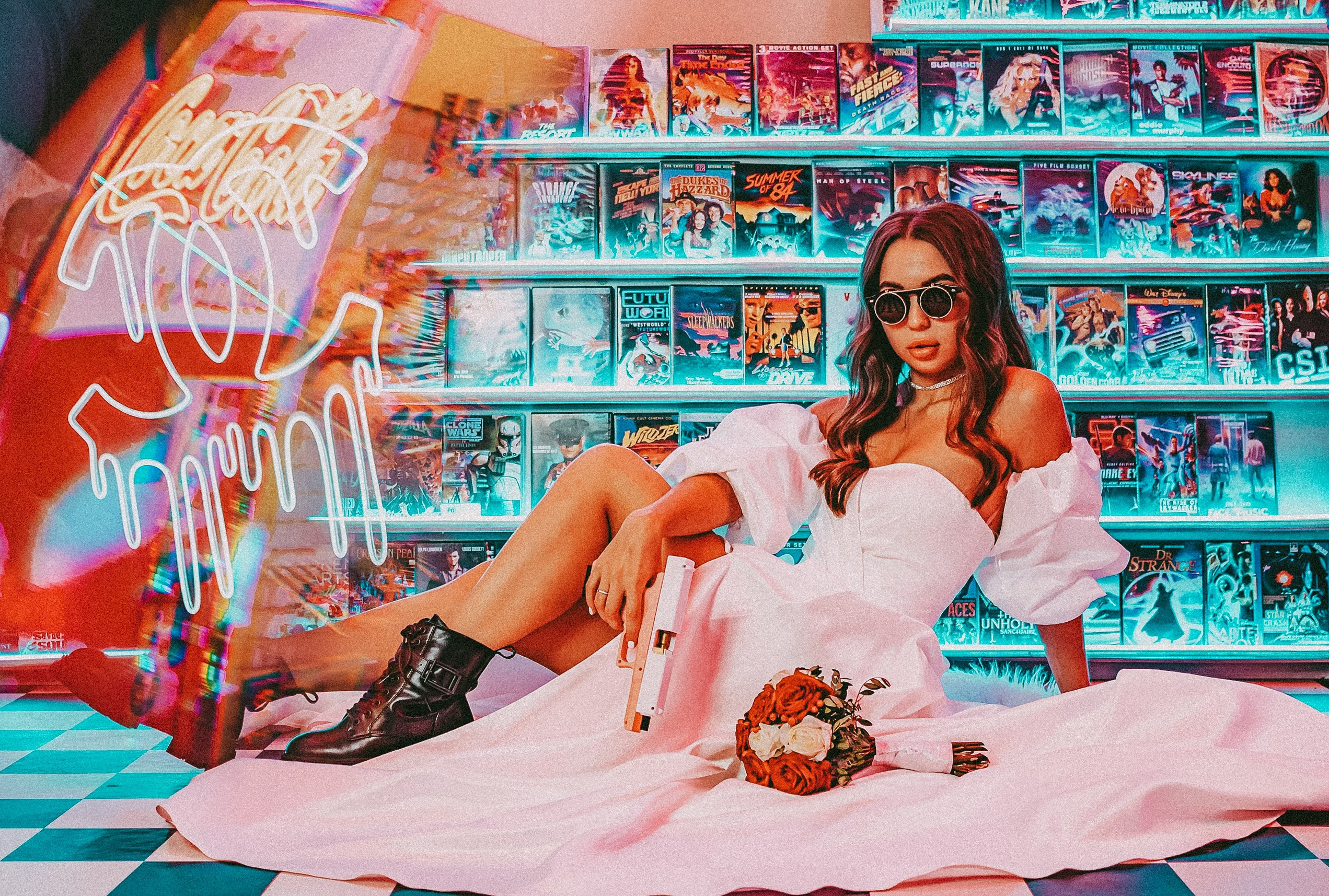 Свадебная фотосессия в студии. Фотограф в городе Самара Александр Гераськин