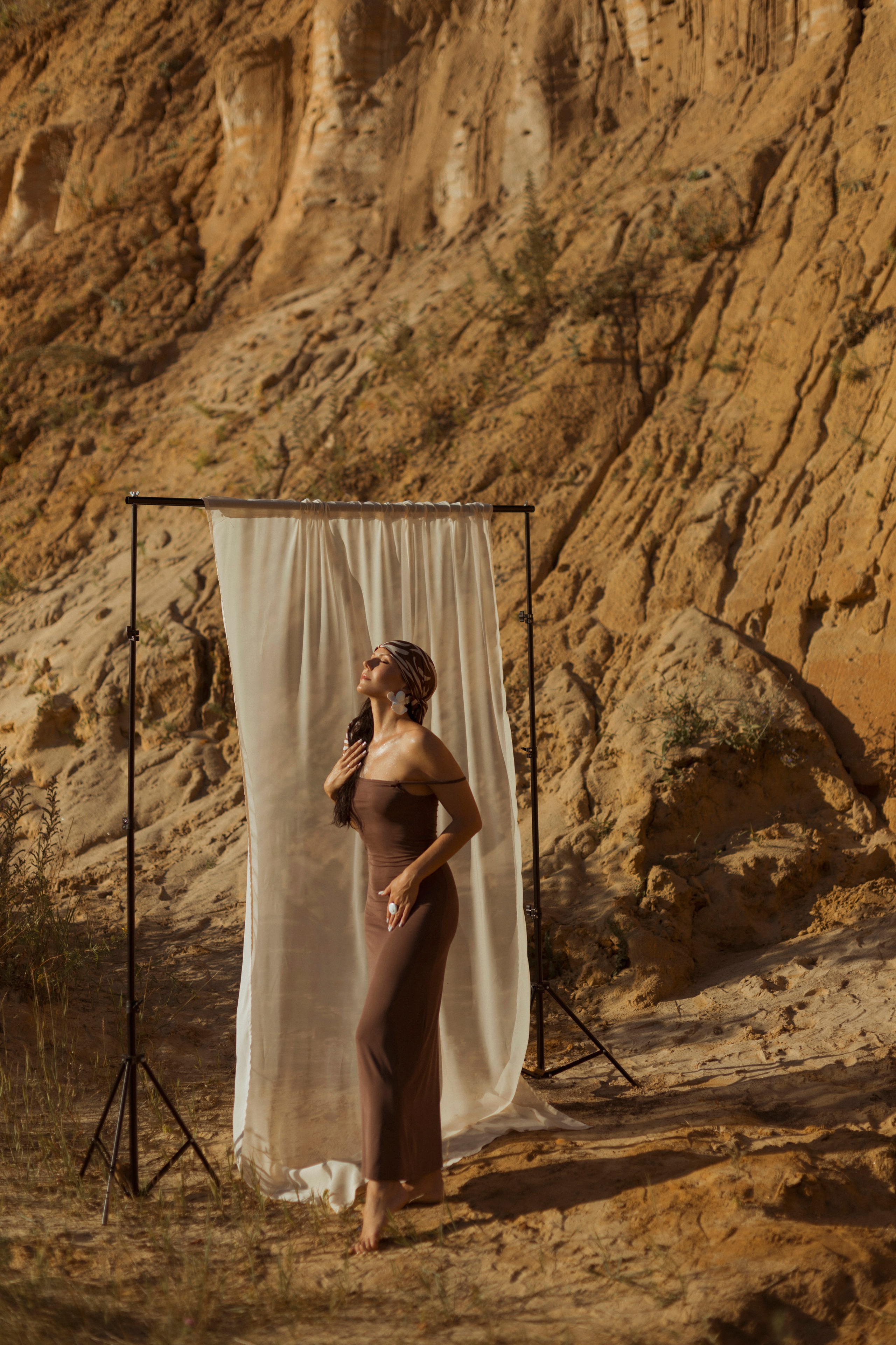 Светлана «Desert rose». Фотограф Мария Щеголькова. Чувственный женский портрет